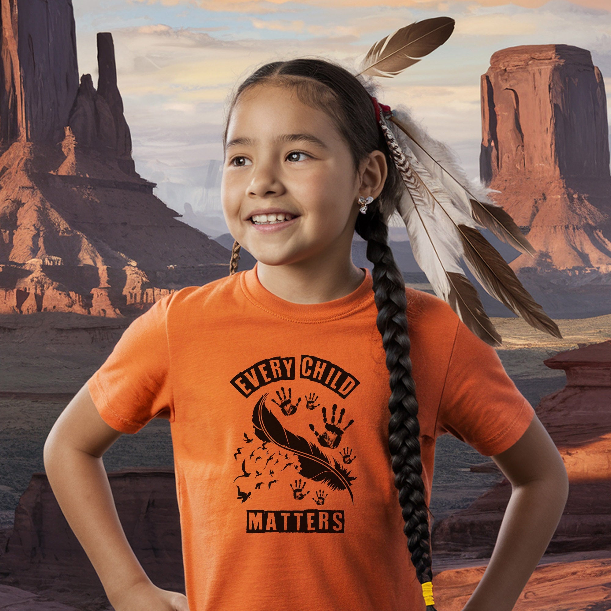 Every Child Matters Native Leather And Imprint Native American Unisex T-shirt/Hoodie/Sweatshirt