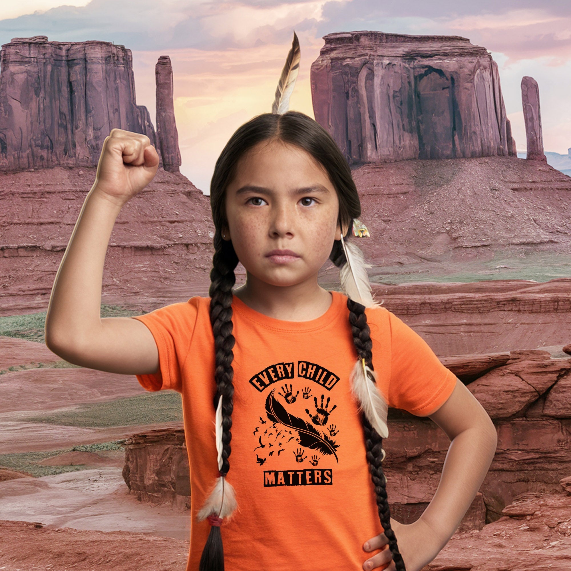 Every Child Matters Native Leather And Imprint Native American Unisex T-shirt/Hoodie/Sweatshirt