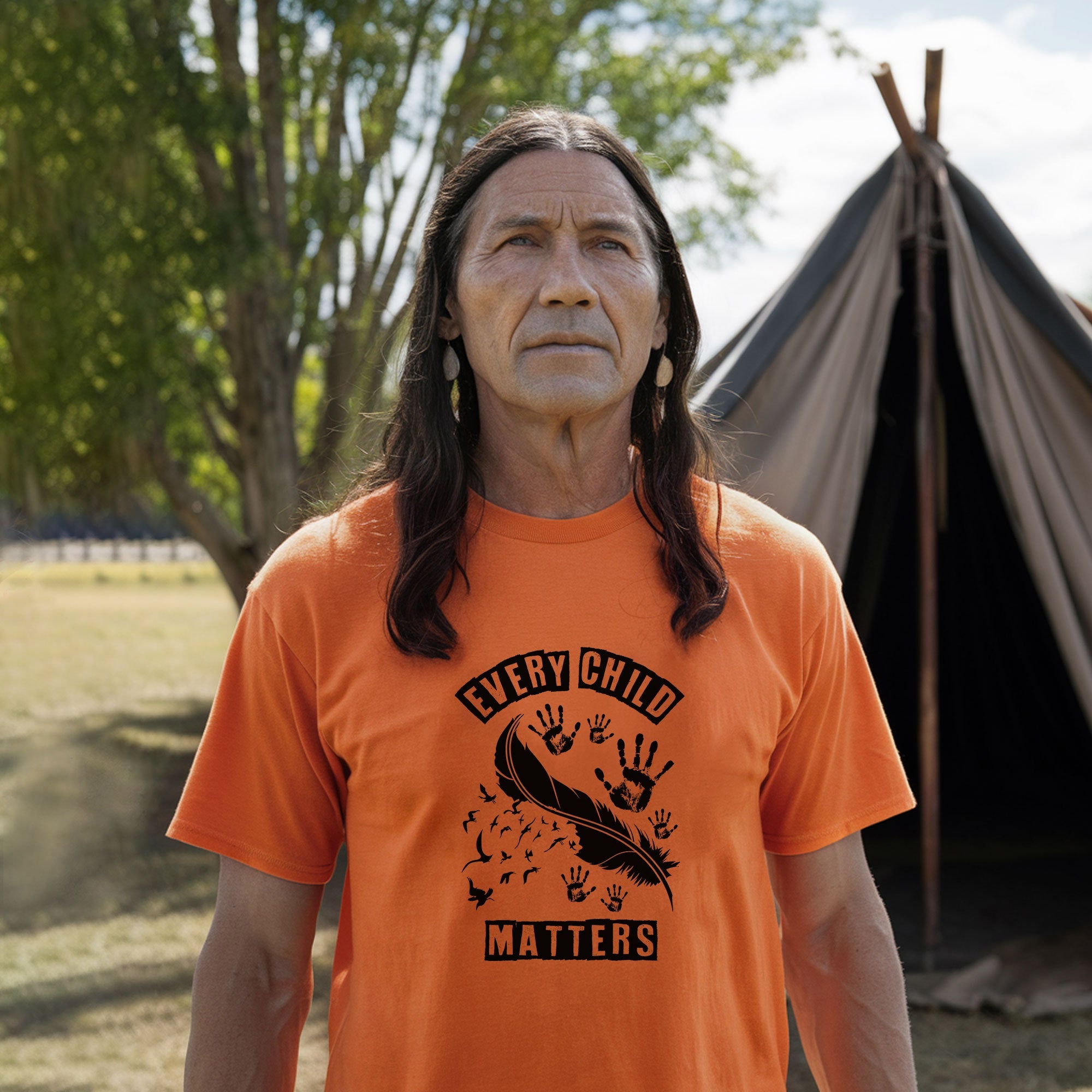 Every Child Matters Native Leather And Imprint Native American Unisex T-shirt/Hoodie/Sweatshirt