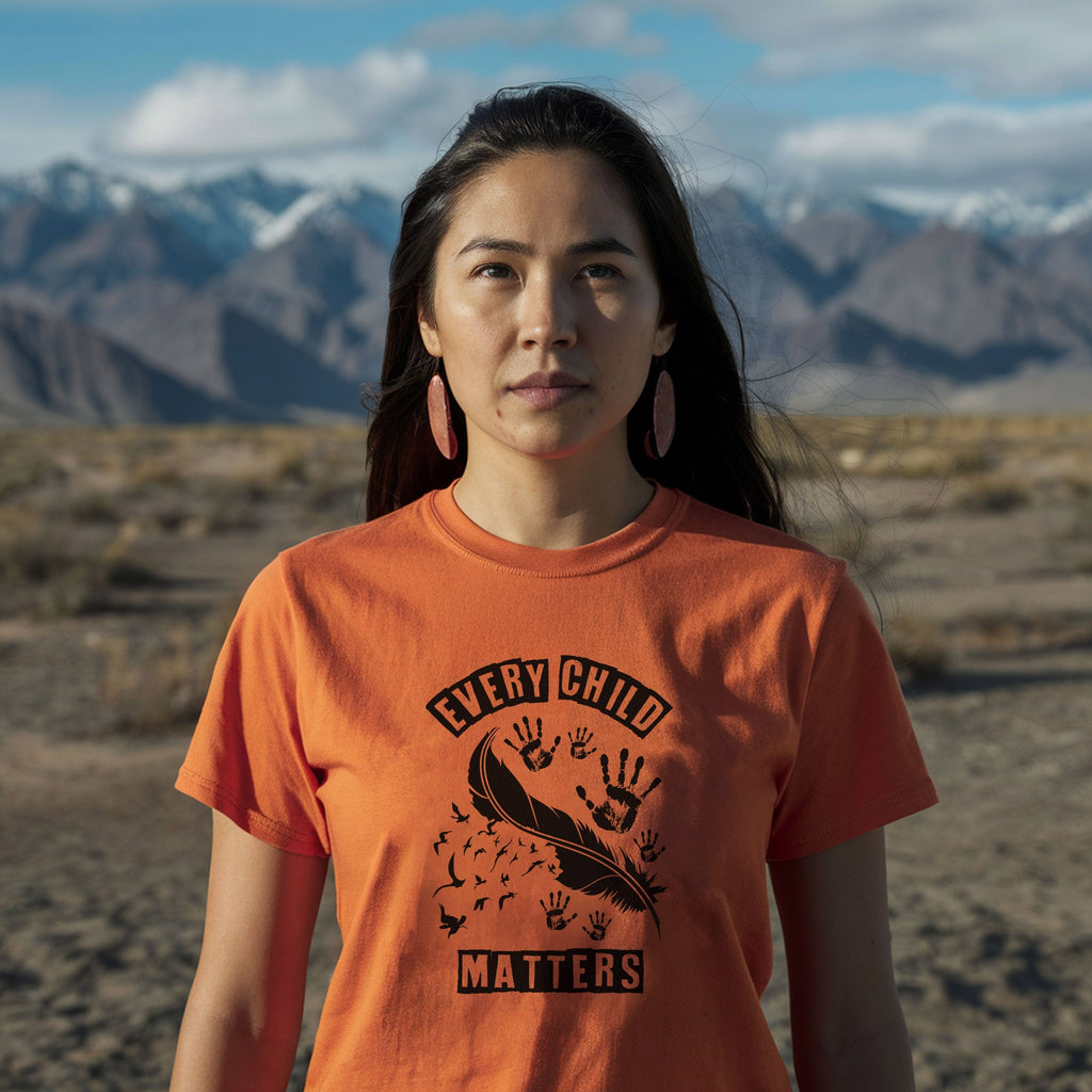 Every Child Matters Native Leather And Imprint Native American Unisex T-shirt/Hoodie/Sweatshirt