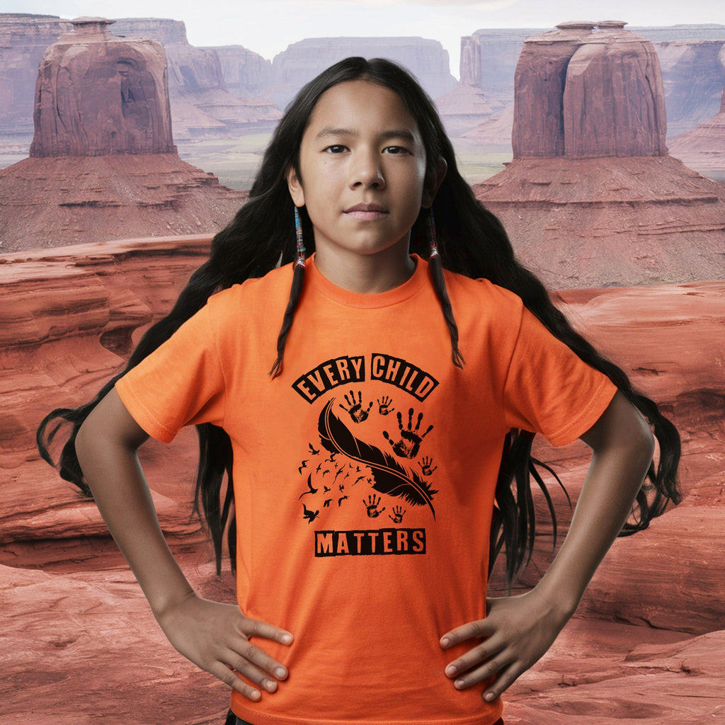 Every Child Matters Native Leather And Imprint Native American Unisex T-shirt/Hoodie/Sweatshirt