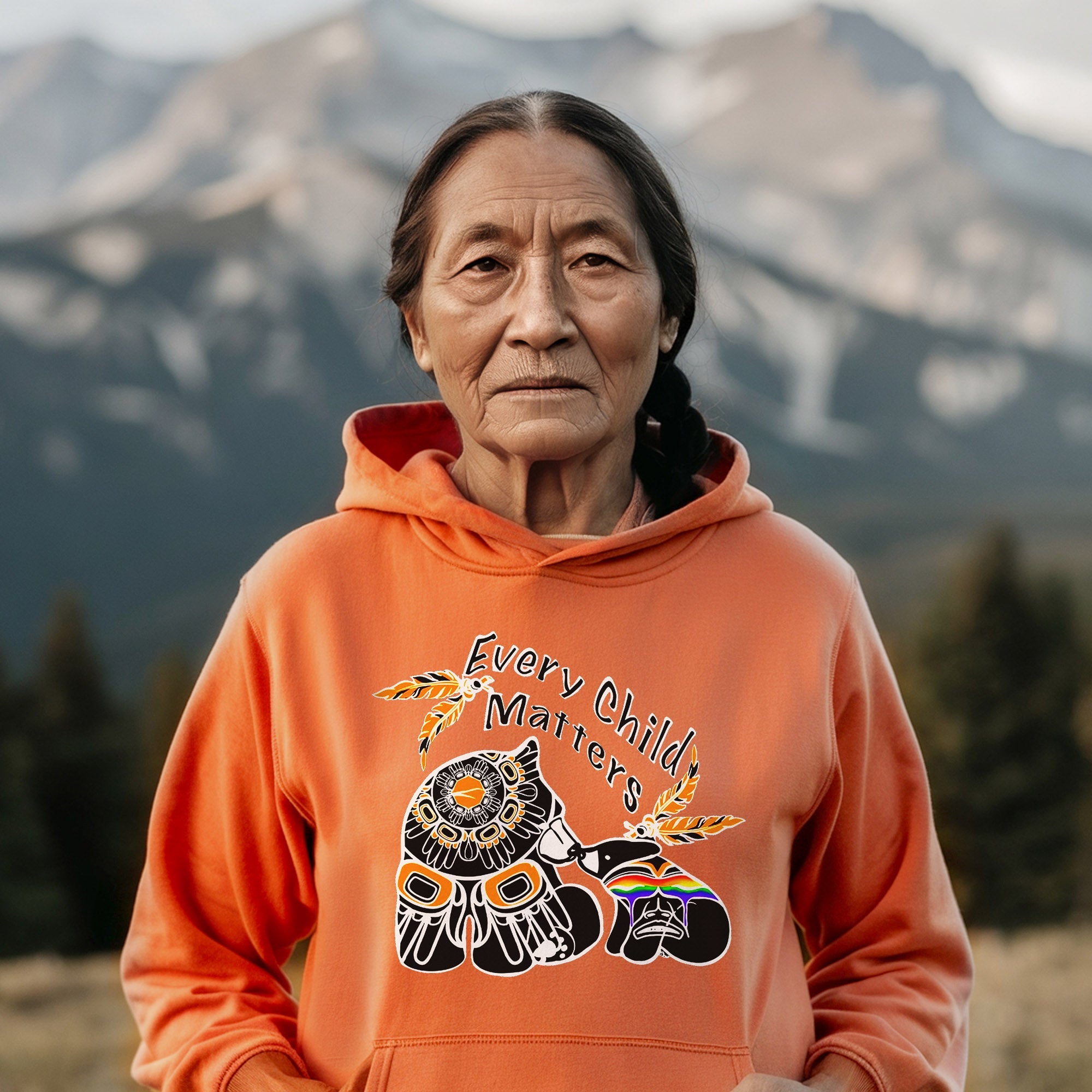 Every Child Matters Native Love And Affection Native American Unisex T-shirt/Hoodie/Sweatshirt