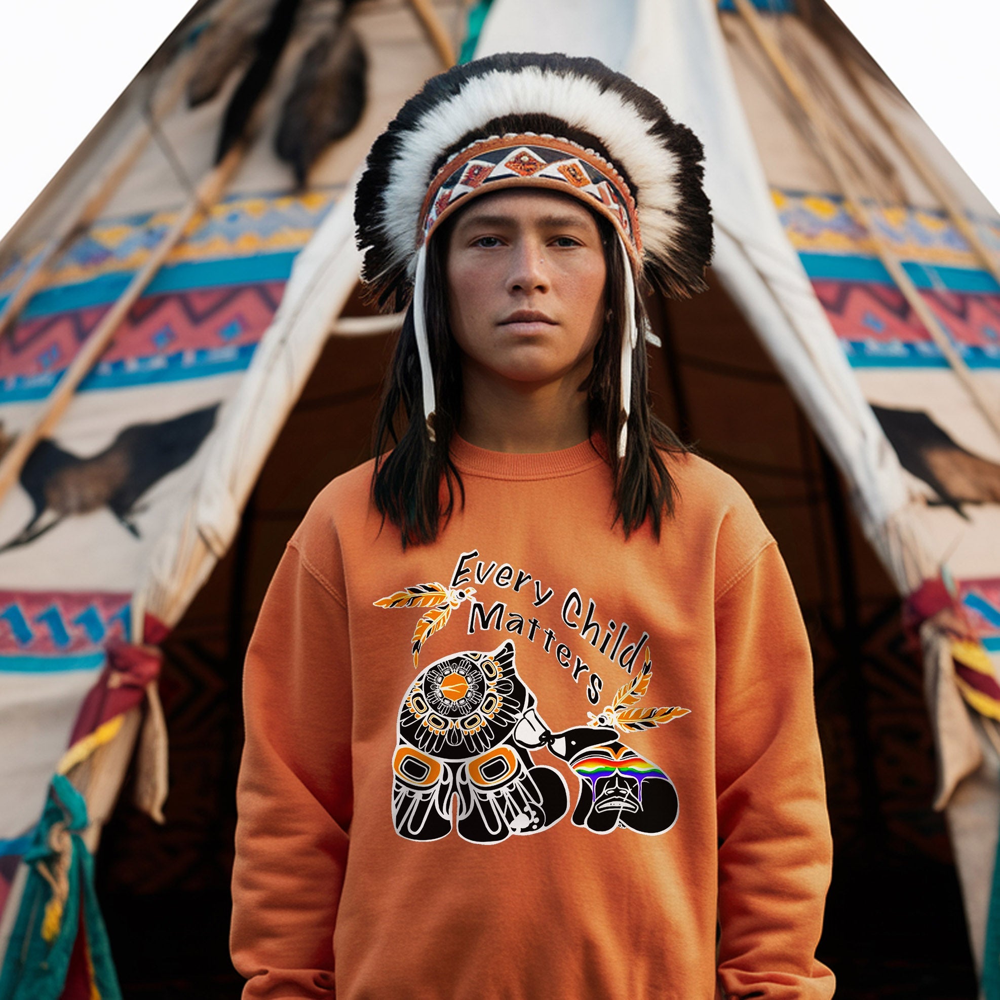 Every Child Matters Native Love And Affection Native American Unisex T-shirt/Hoodie/Sweatshirt