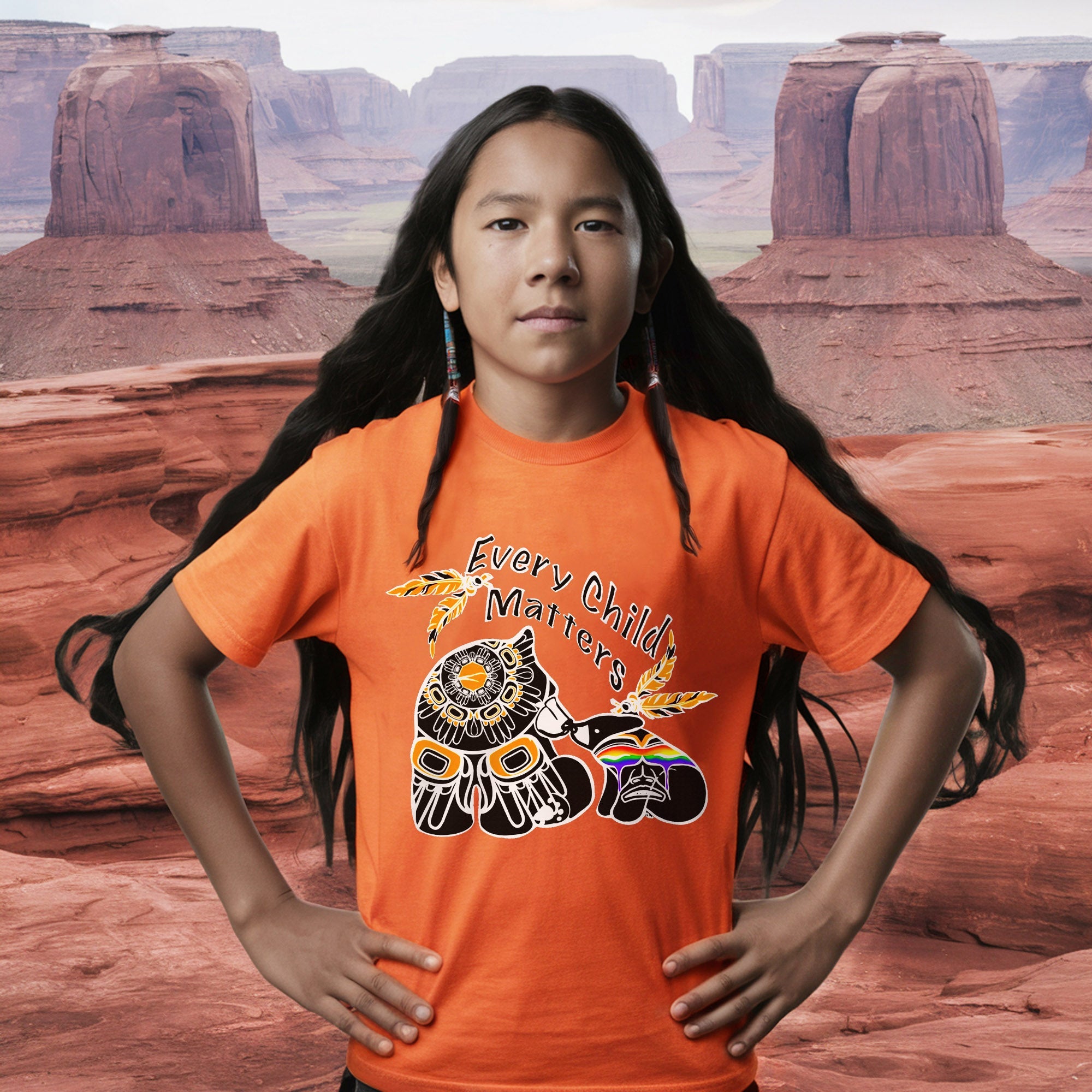 Every Child Matters Native Love And Affection Native American Unisex T-shirt/Hoodie/Sweatshirt