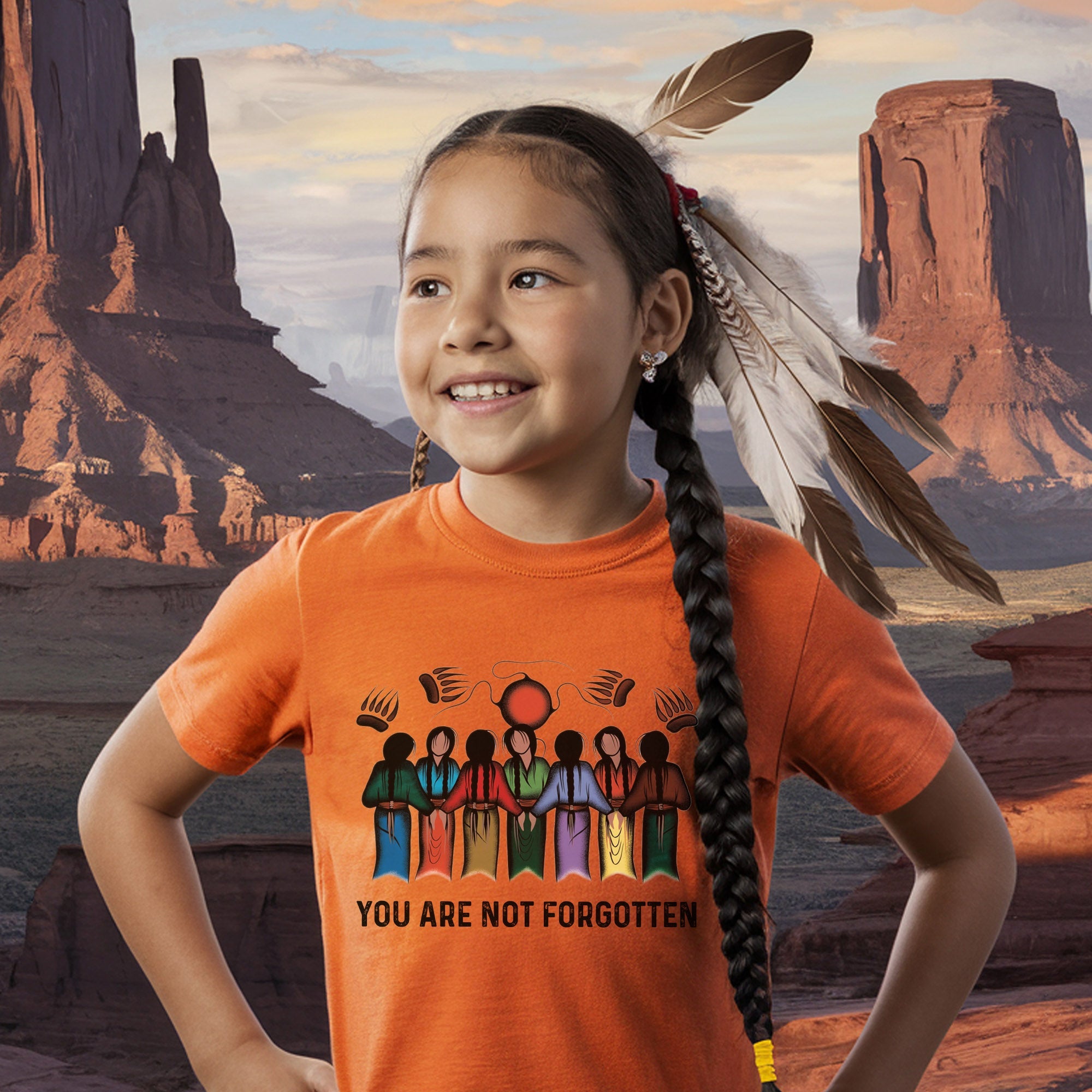 Every Child Matters You Are Not Forgotten Native American Unisex T-shirt/Hoodie/Sweatshirt