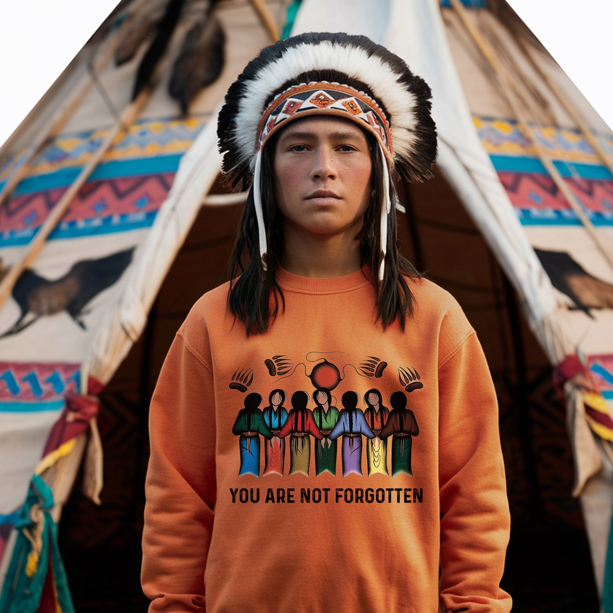 Every Child Matters You Are Not Forgotten Native American Unisex T-shirt/Hoodie/Sweatshirt