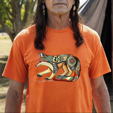 Every Child Matters Native Fox Totem Native American Unisex T-shirt/Hoodie/Sweatshirt
