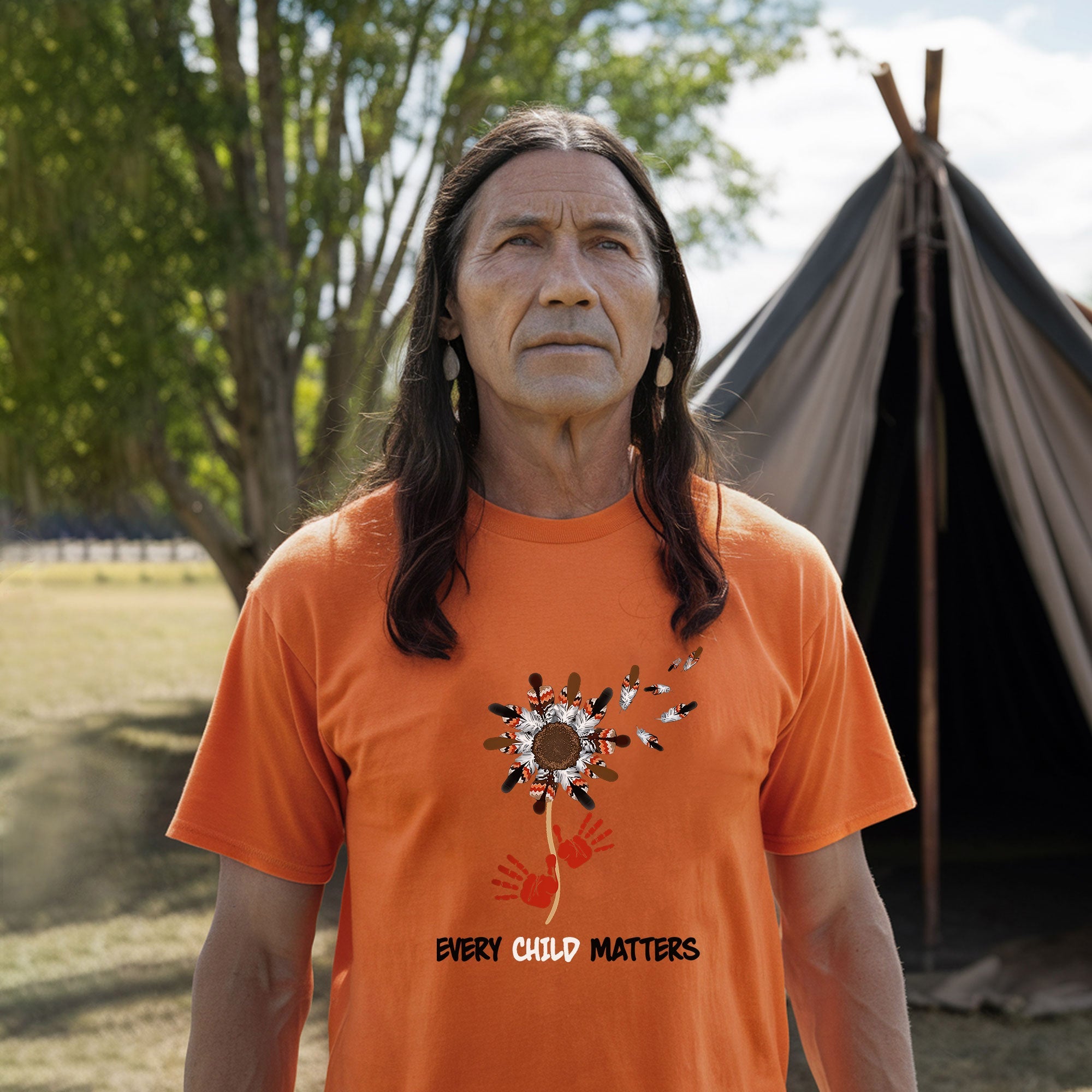 Every Child Matter Native Feathered Spirit Native American Unisex T-shirt/Hoodie/Sweatshirt