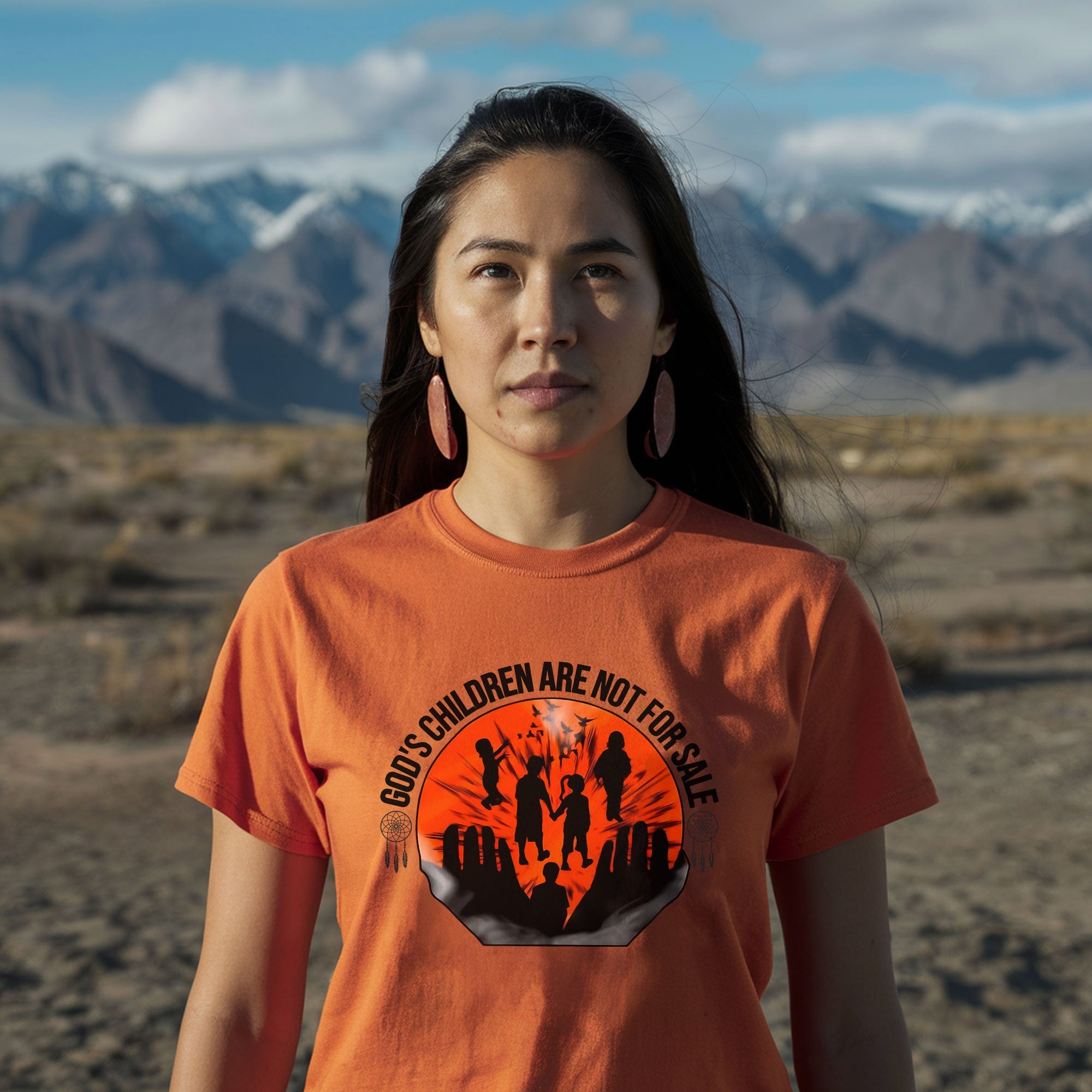 Every Child Matters Youth in Good Hands Native American Unisex T-shirt/Hoodie/Sweatshirt