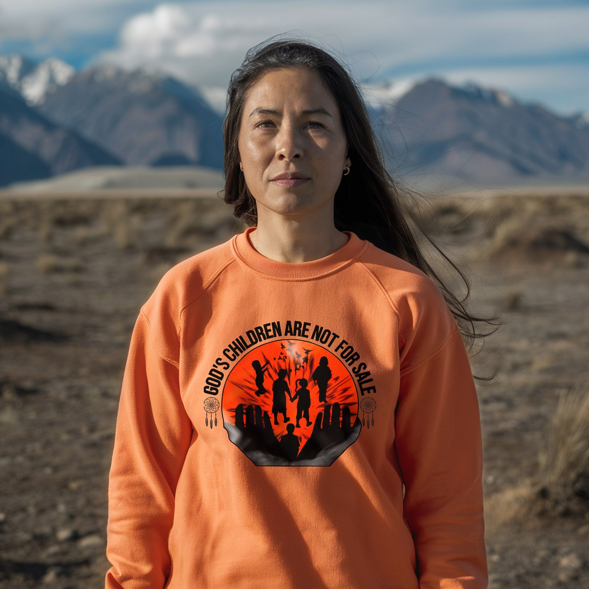 Every Child Matters Youth in Good Hands Native American Unisex T-shirt/Hoodie/Sweatshirt