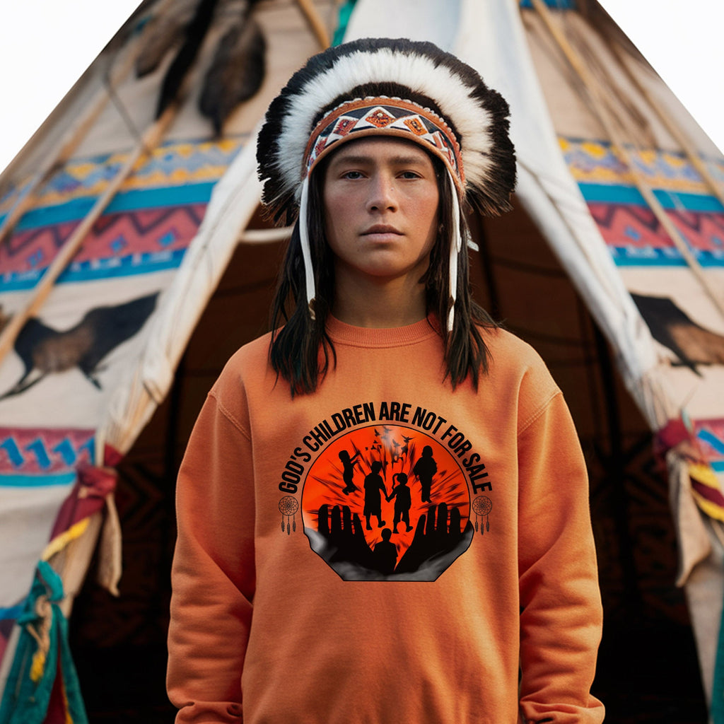 Every Child Matters Youth in Good Hands Native American Unisex T-shirt/Hoodie/Sweatshirt