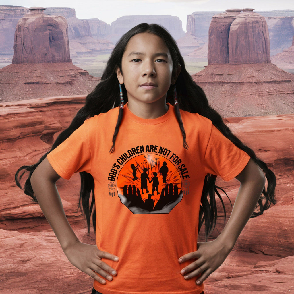 Every Child Matters Youth in Good Hands Native American Unisex T-shirt/Hoodie/Sweatshirt