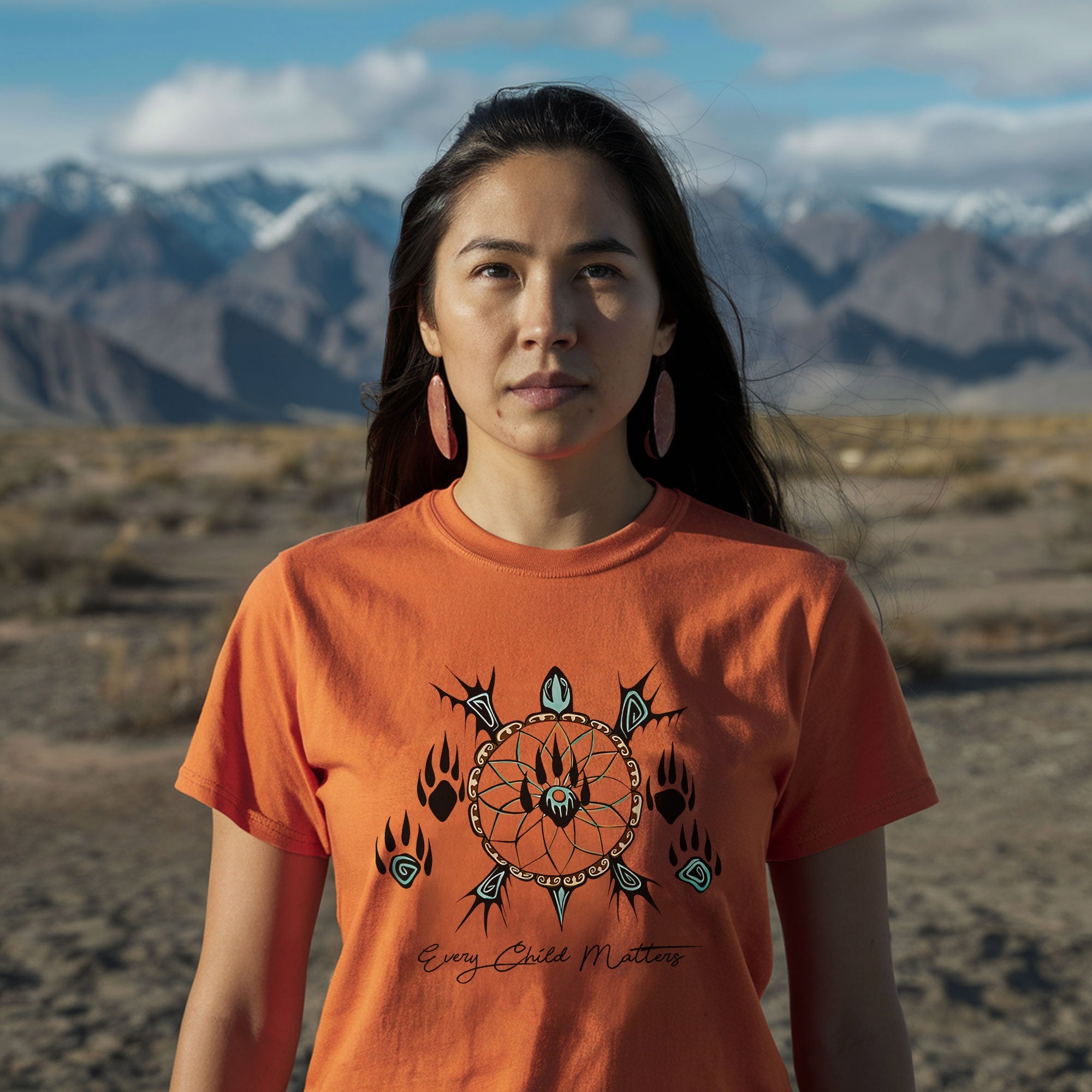 Every Child Matters Native Turtle Trails Native American Unisex T-shirt/Hoodie/Sweatshirt