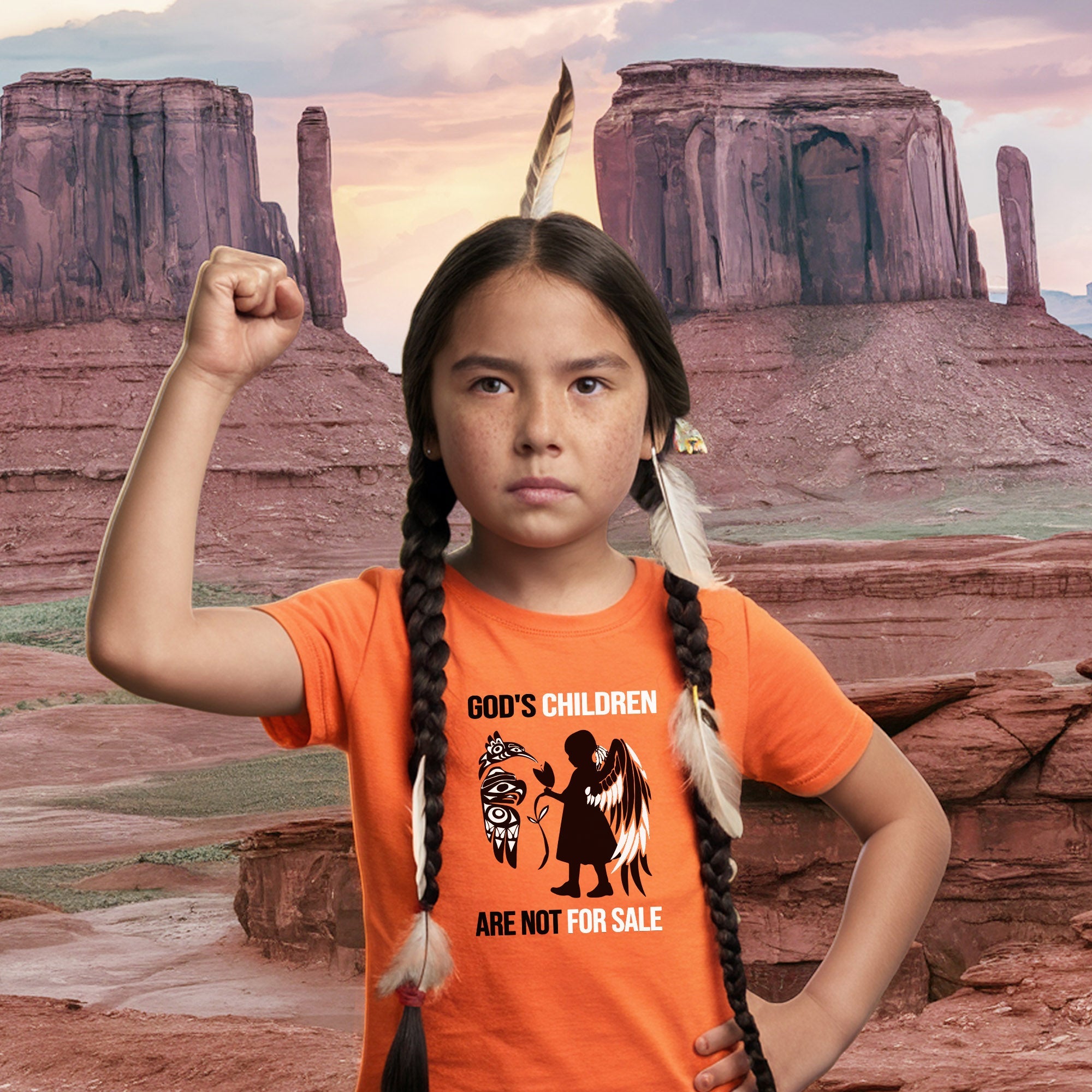 Every Child Matters Native Angel Baby Native American Unisex T-shirt/Hoodie/Sweatshirt