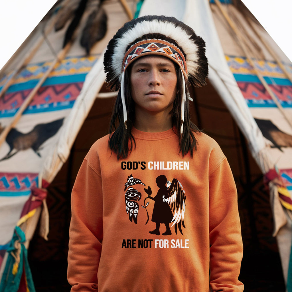 Every Child Matters Native Angel Baby Native American Unisex T-shirt/Hoodie/Sweatshirt