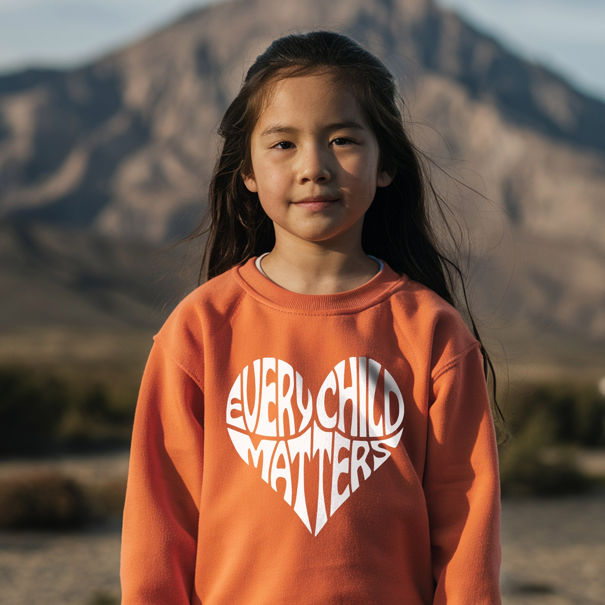Every Child Matters Native Children Cared By Heart Native American Unisex T-shirt/Hoodie/Sweatshirt
