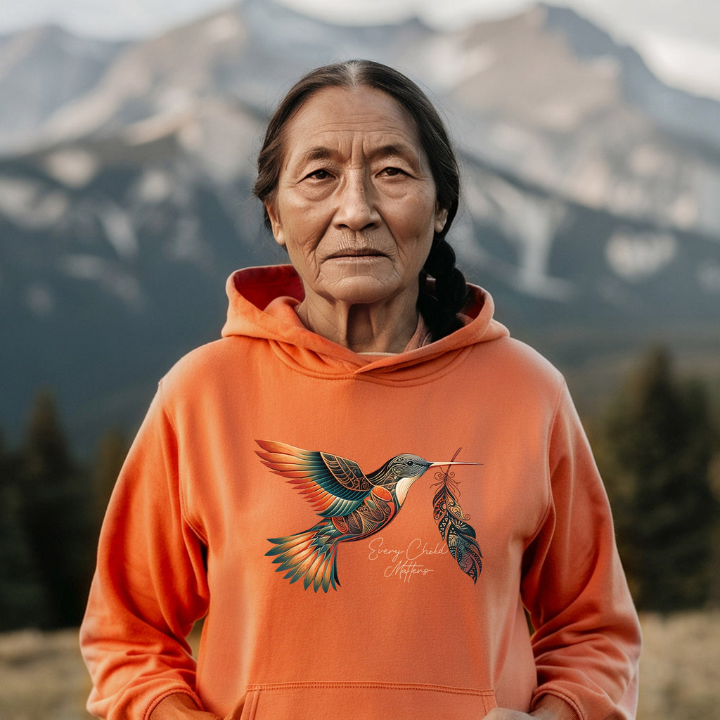 Every Child Matters Hummingbird Feather Native American Unisex T-shirt/Hoodie/Sweatshirt