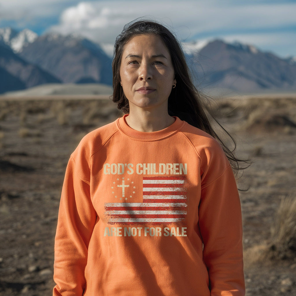 Every Child Matters God's Children Are Not For Sale Native American Unisex T-shirt/Hoodie/Sweatshirt