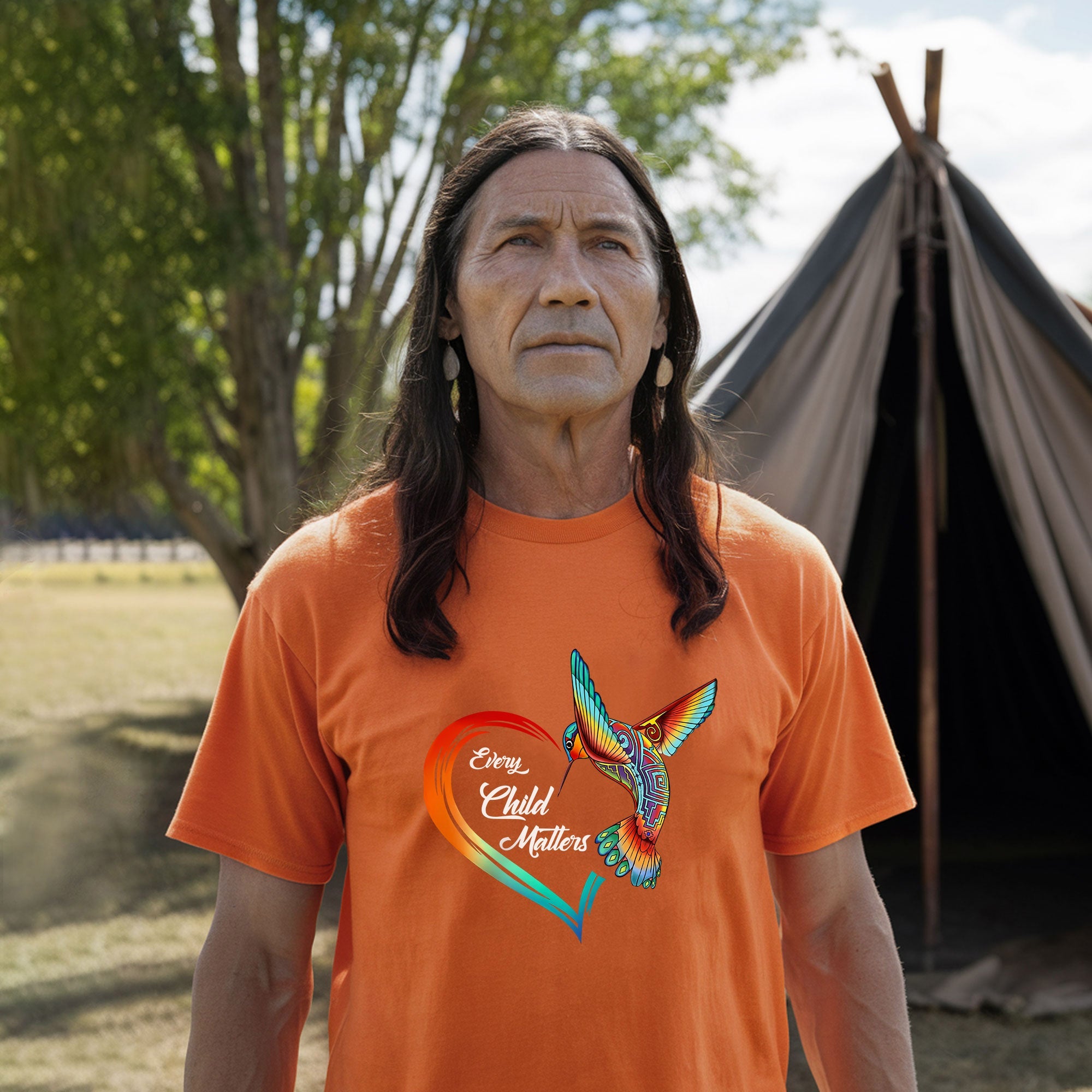 Every Child Matters Hummingbird Native Freedom Native American Unisex T-shirt/Hoodie/Sweatshirt