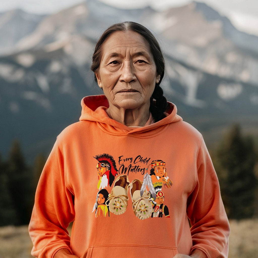 Children and Tribes United Together Orange Shirt Unisex T-shirt/Hoodie/Sweatshirt
