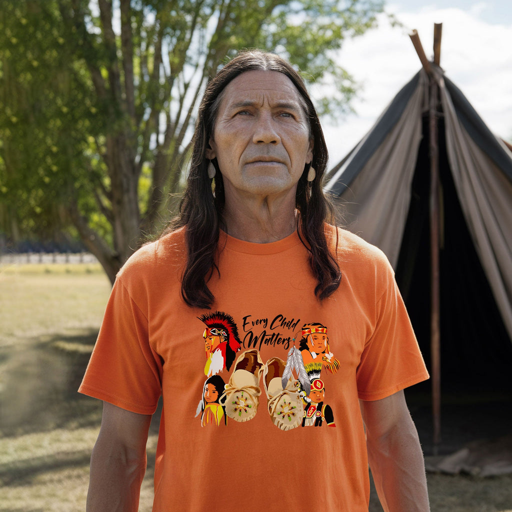 Children and Tribes United Together Orange Shirt Unisex T-shirt/Hoodie/Sweatshirt