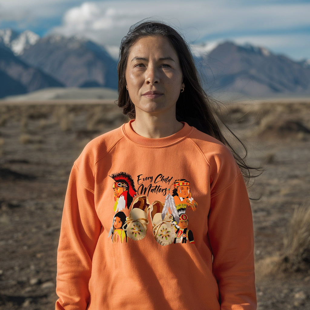Children and Tribes United Together Orange Shirt Unisex T-shirt/Hoodie/Sweatshirt