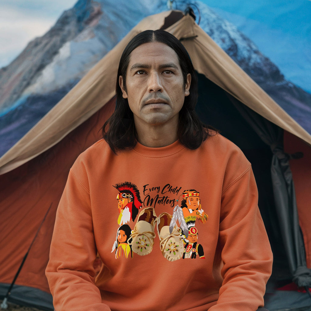 Children and Tribes United Together Orange Shirt Unisex T-shirt/Hoodie/Sweatshirt