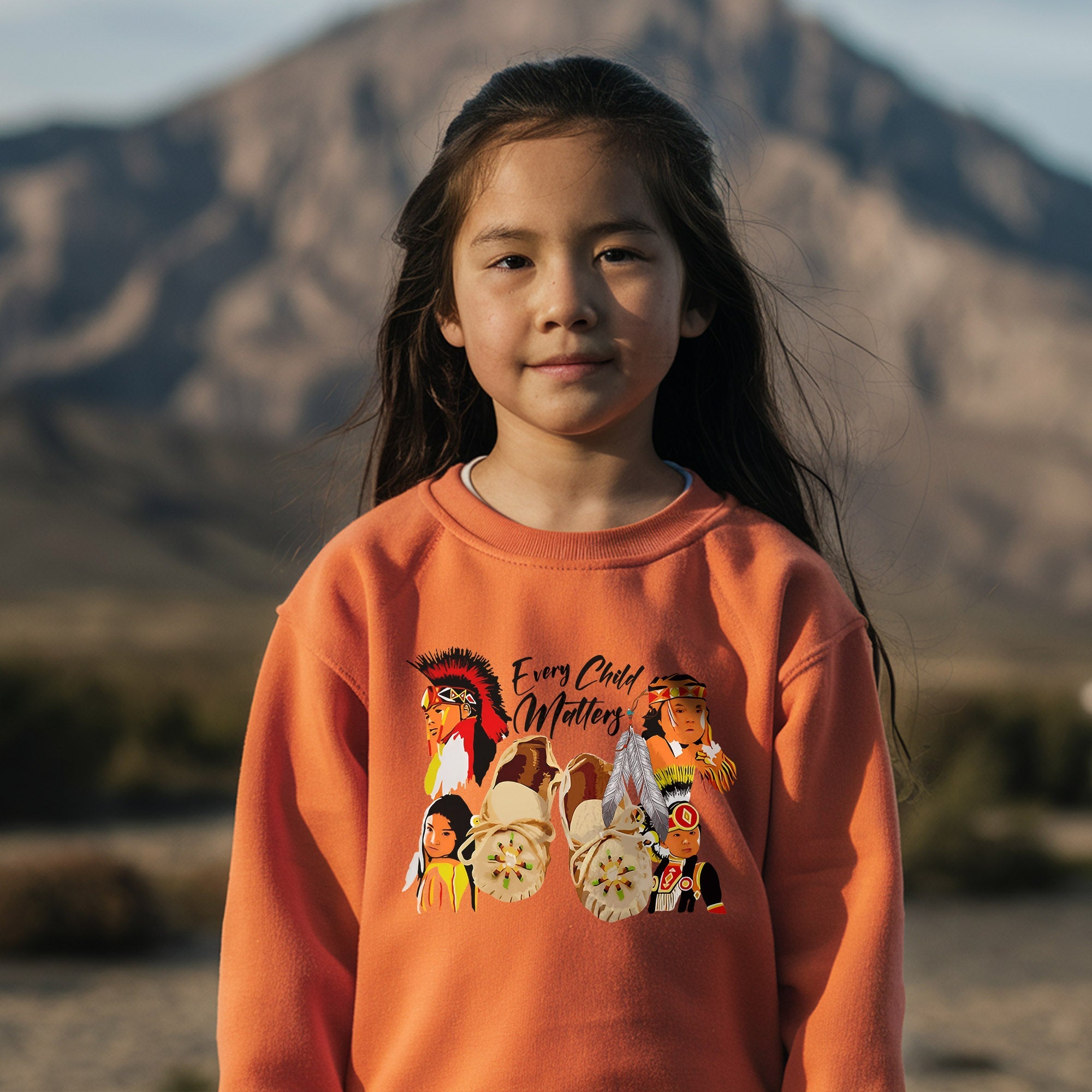 Children and Tribes United Together Orange Shirt Unisex T-shirt/Hoodie/Sweatshirt