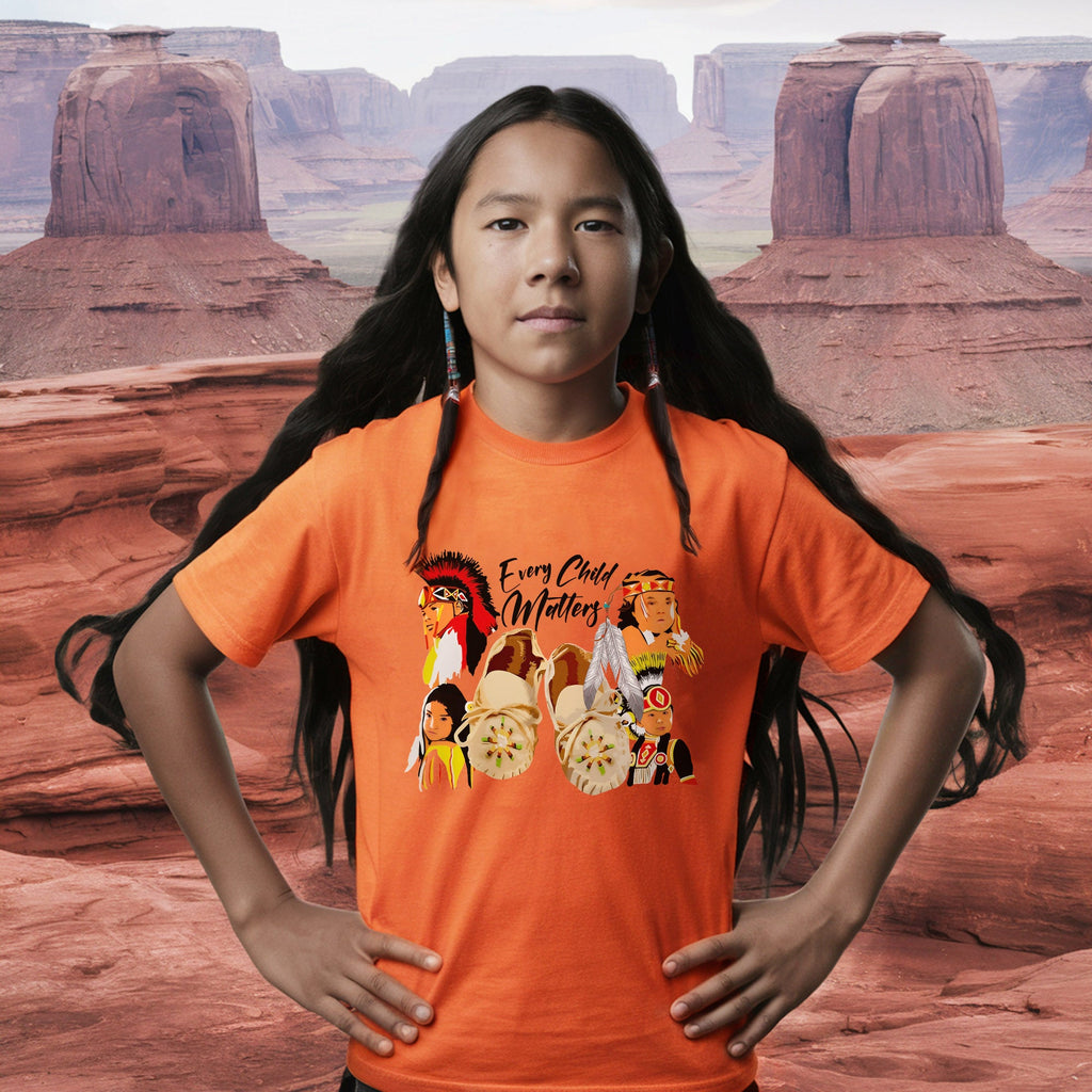 Children and Tribes United Together Orange Shirt Unisex T-shirt/Hoodie/Sweatshirt