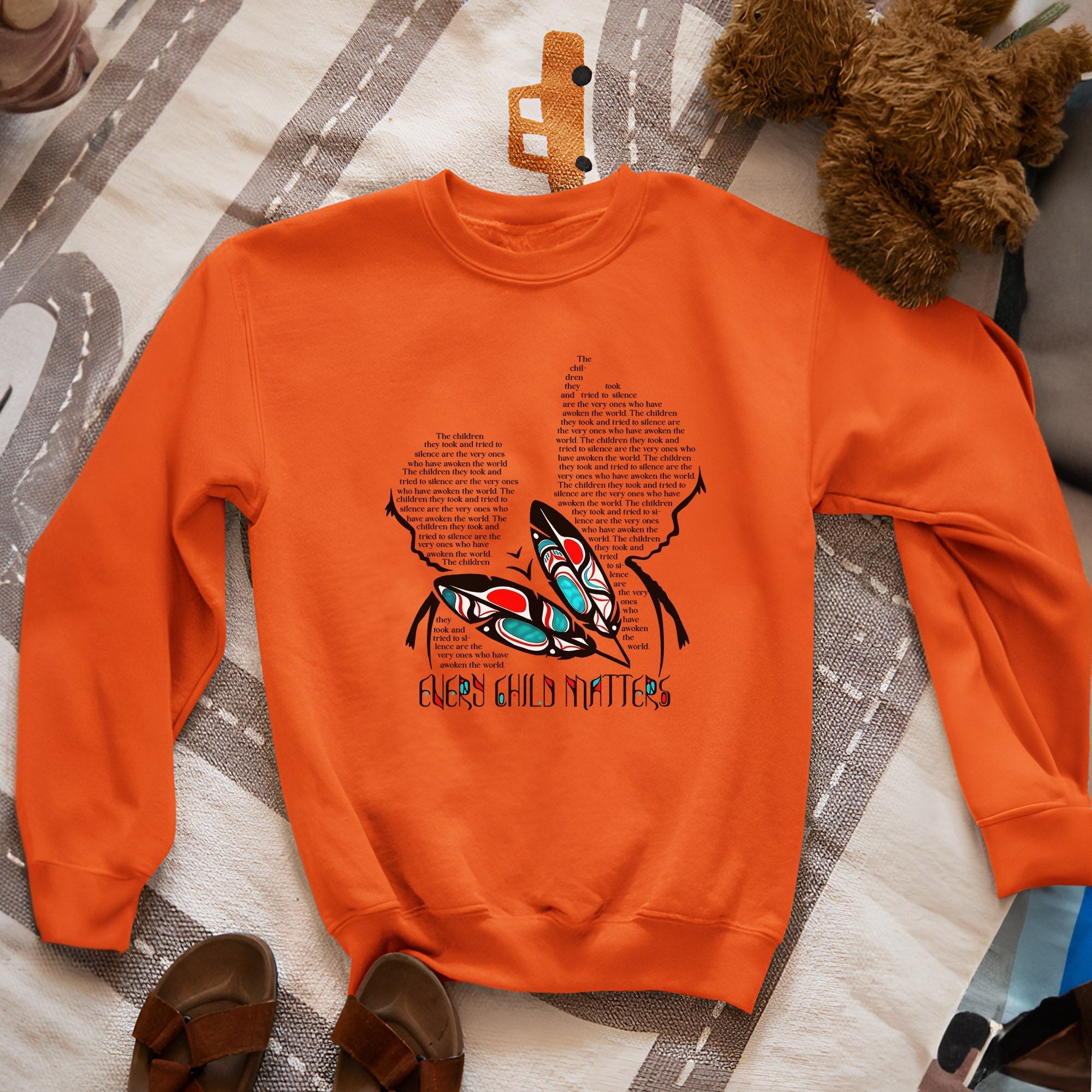 Every Child Matters Orange Shirt Day Unisex T-shirt/Hoodie/Sweatshirt