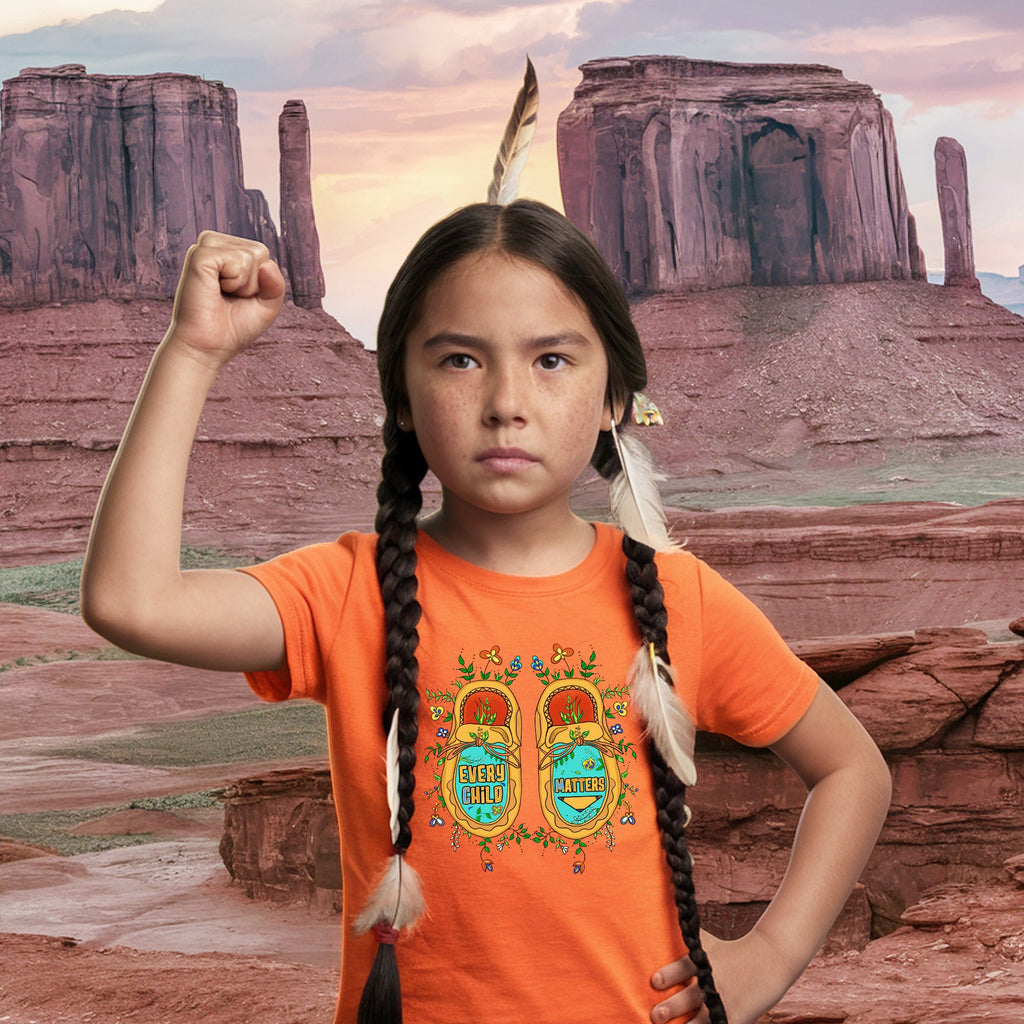 Every Child Matters Shoes Indigenous Orange Shirt Day Unisex T-shirt/Hoodie/Sweatshirt