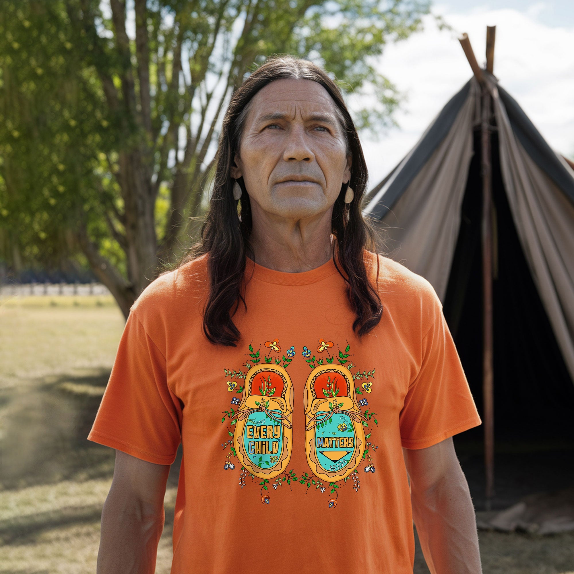 Every Child Matters Shoes Indigenous Orange Shirt Day Unisex T-shirt/Hoodie/Sweatshirt