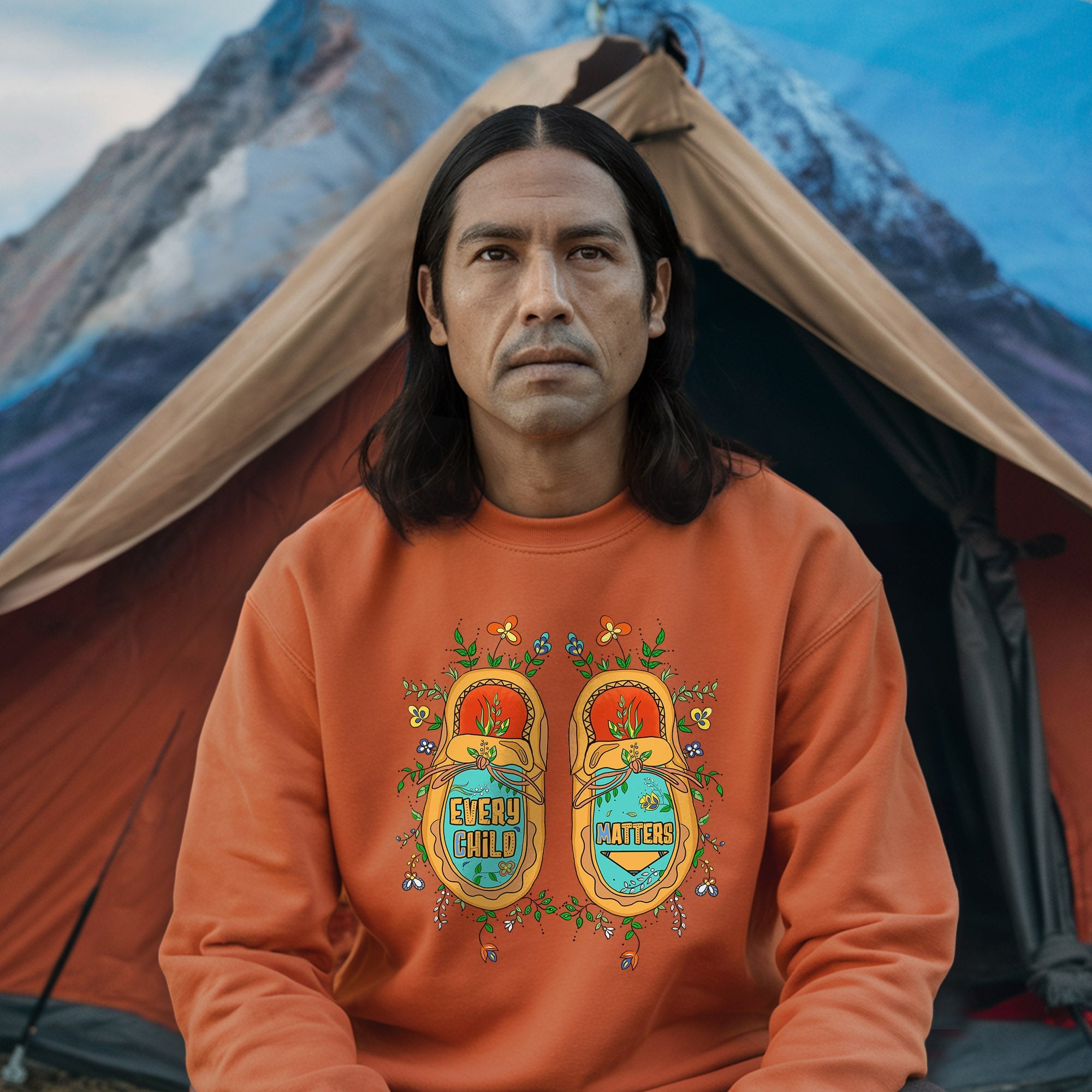Every Child Matters Shoes Indigenous Orange Shirt Day Unisex T-shirt/Hoodie/Sweatshirt