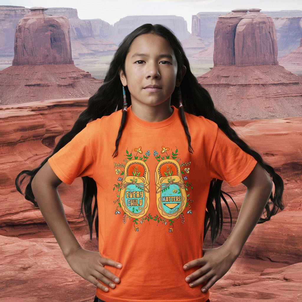 Every Child Matters Shoes Indigenous Orange Shirt Day Unisex T-shirt/Hoodie/Sweatshirt