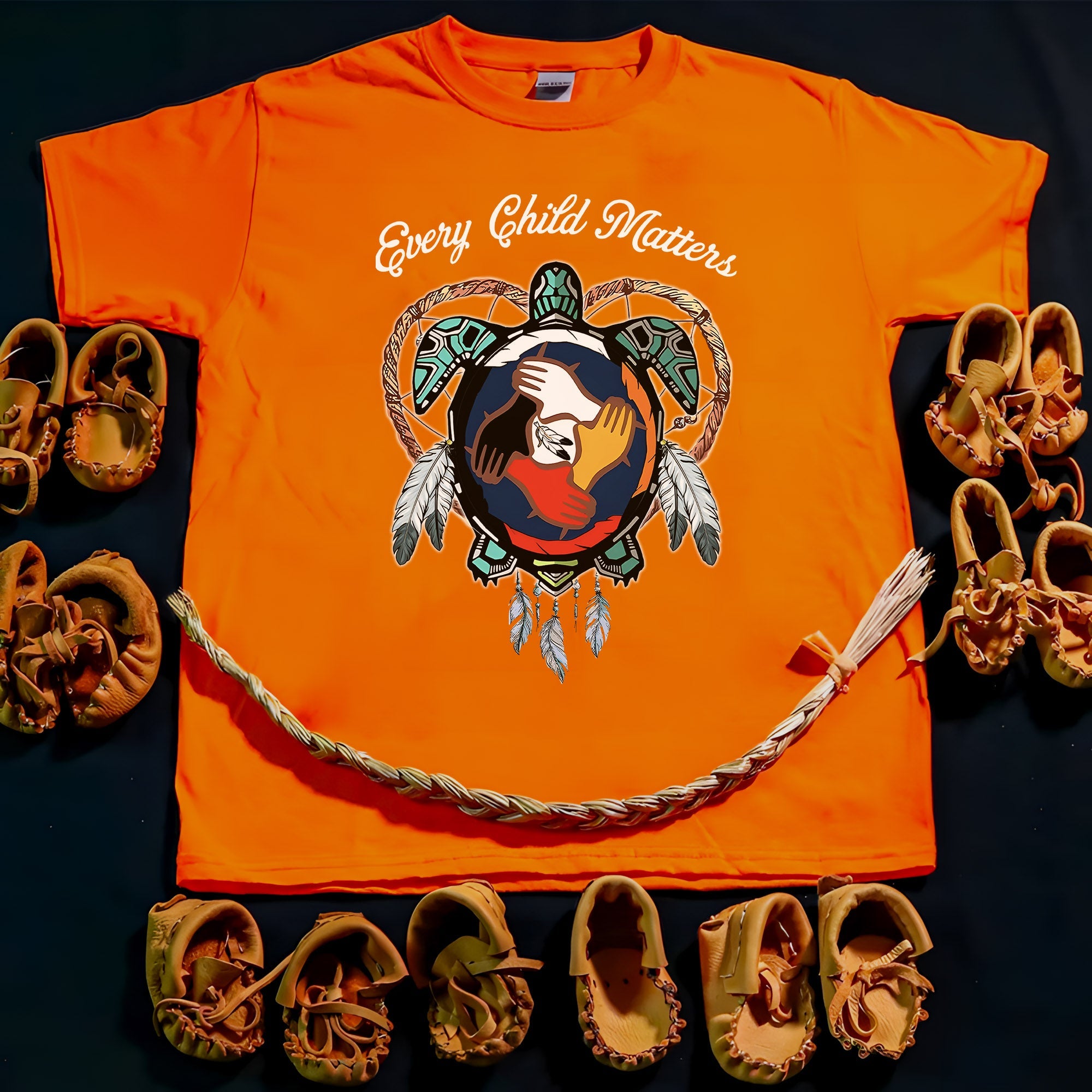 Unity for the Future of Indigenous Children Strength of the Turtle Island Unisex T-shirt/Hoodie/Sweatshirt