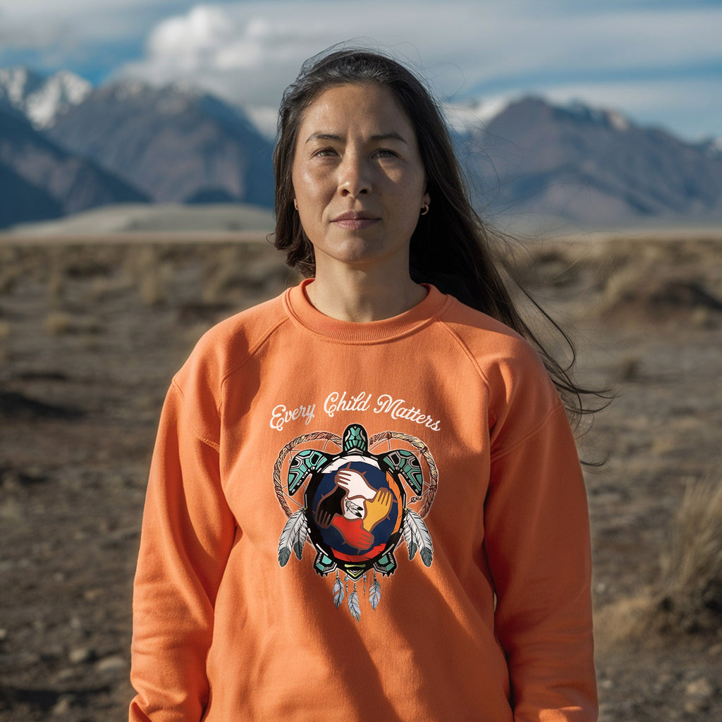 Unity for the Future of Indigenous Children Strength of the Turtle Island Unisex T-shirt/Hoodie/Sweatshirt