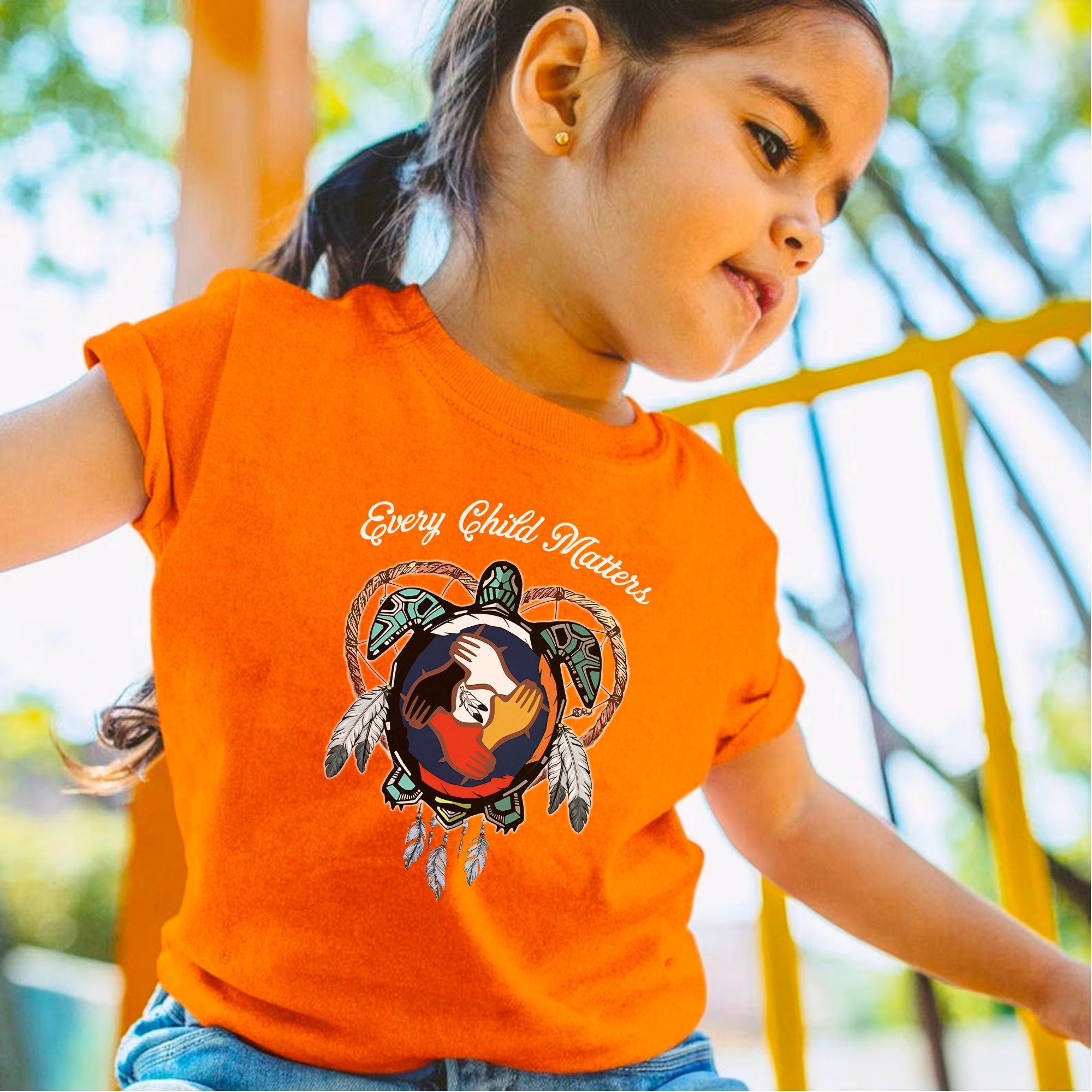 Unity for the Future of Indigenous Children Strength of the Turtle Island Unisex T-shirt/Hoodie/Sweatshirt