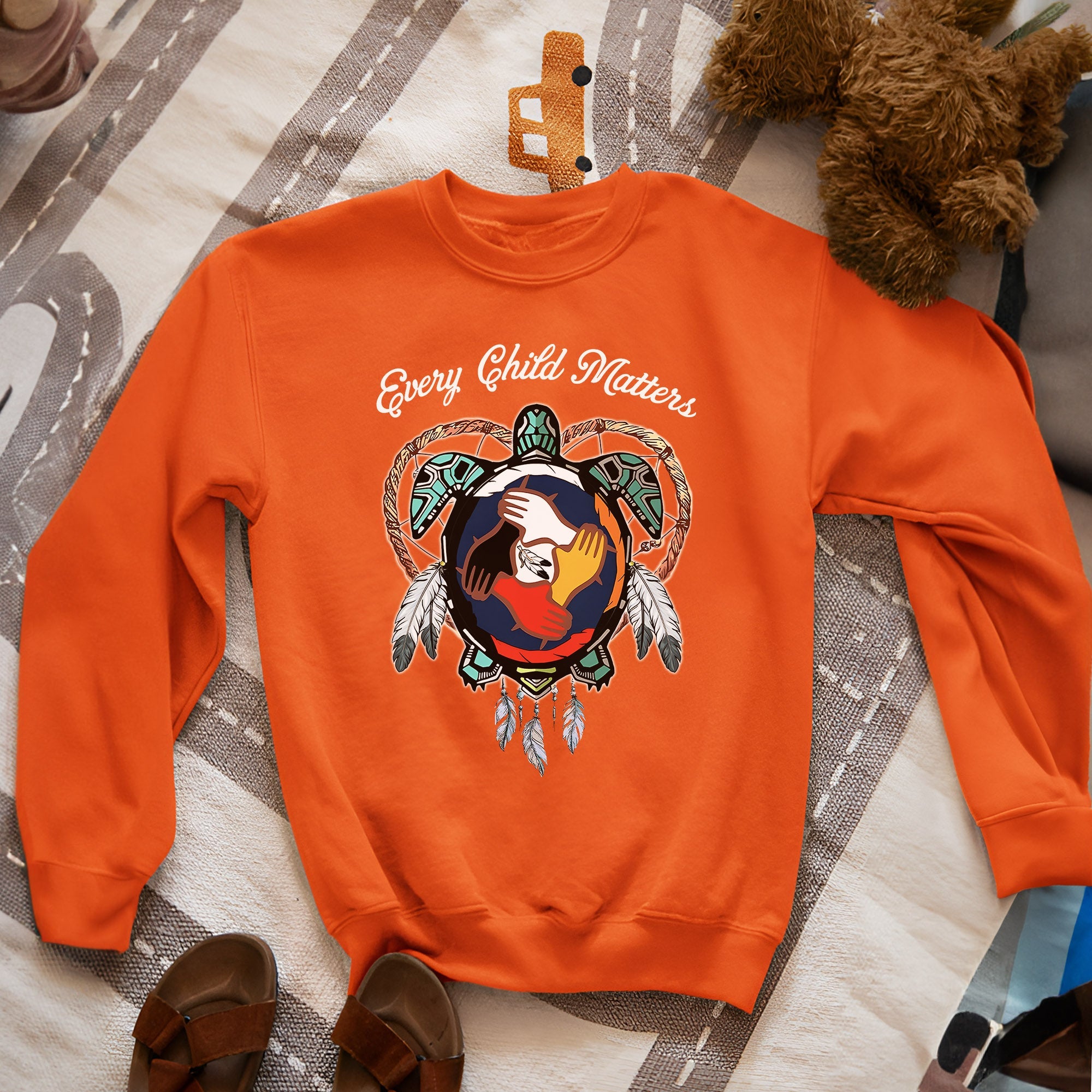 Unity for the Future of Indigenous Children Strength of the Turtle Island Unisex T-shirt/Hoodie/Sweatshirt