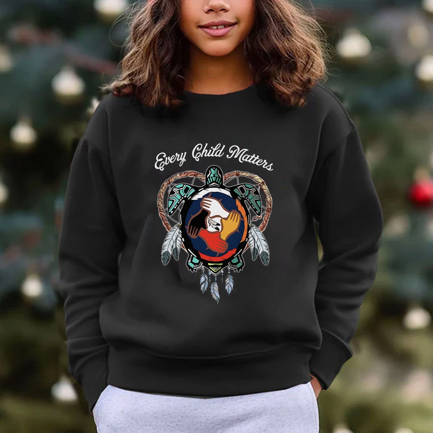 Unity for the Future of Indigenous Children Strength of the Turtle Island Unisex T-shirt/Hoodie/Sweatshirt