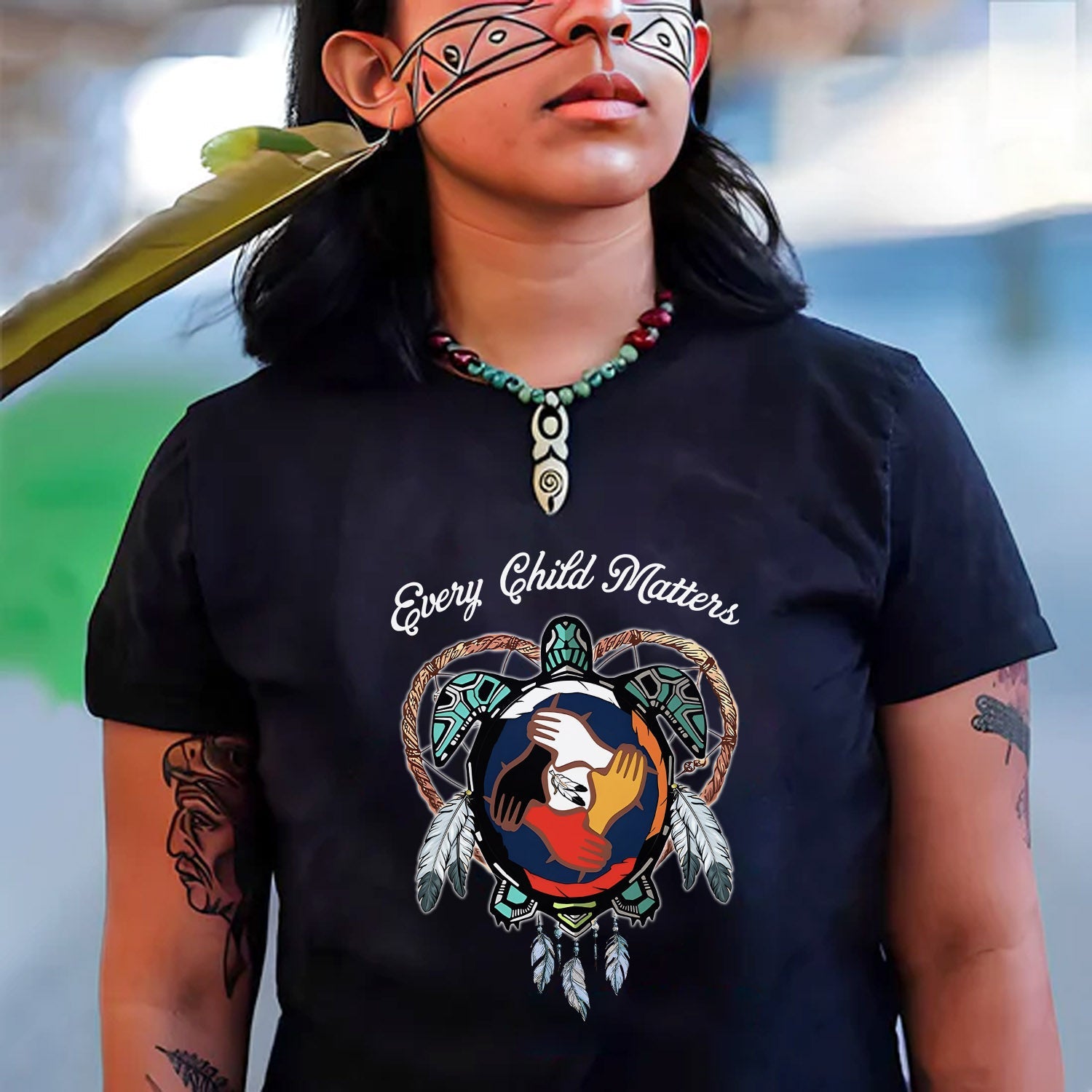 Unity for the Future of Indigenous Children Strength of the Turtle Island Unisex T-shirt/Hoodie/Sweatshirt