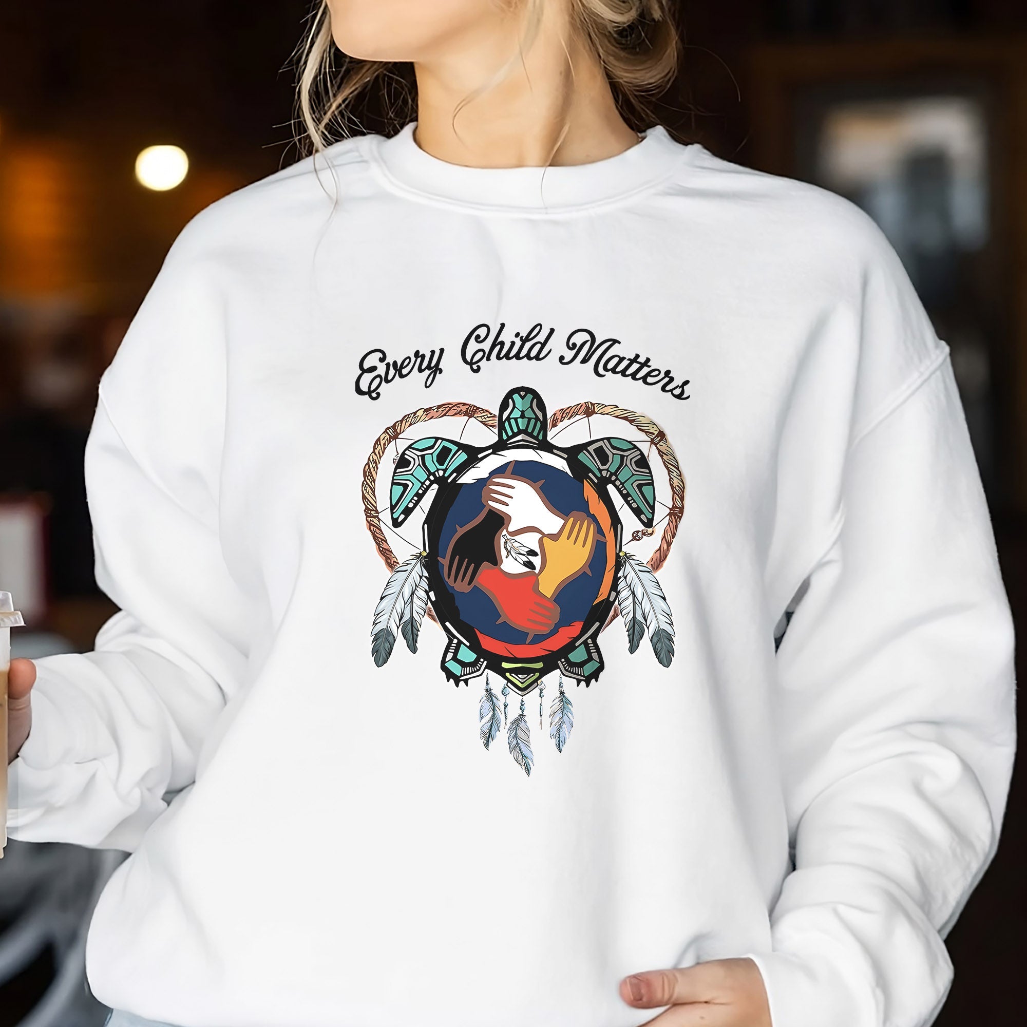 Unity for the Future of Indigenous Children Strength of the Turtle Island Unisex T-shirt/Hoodie/Sweatshirt
