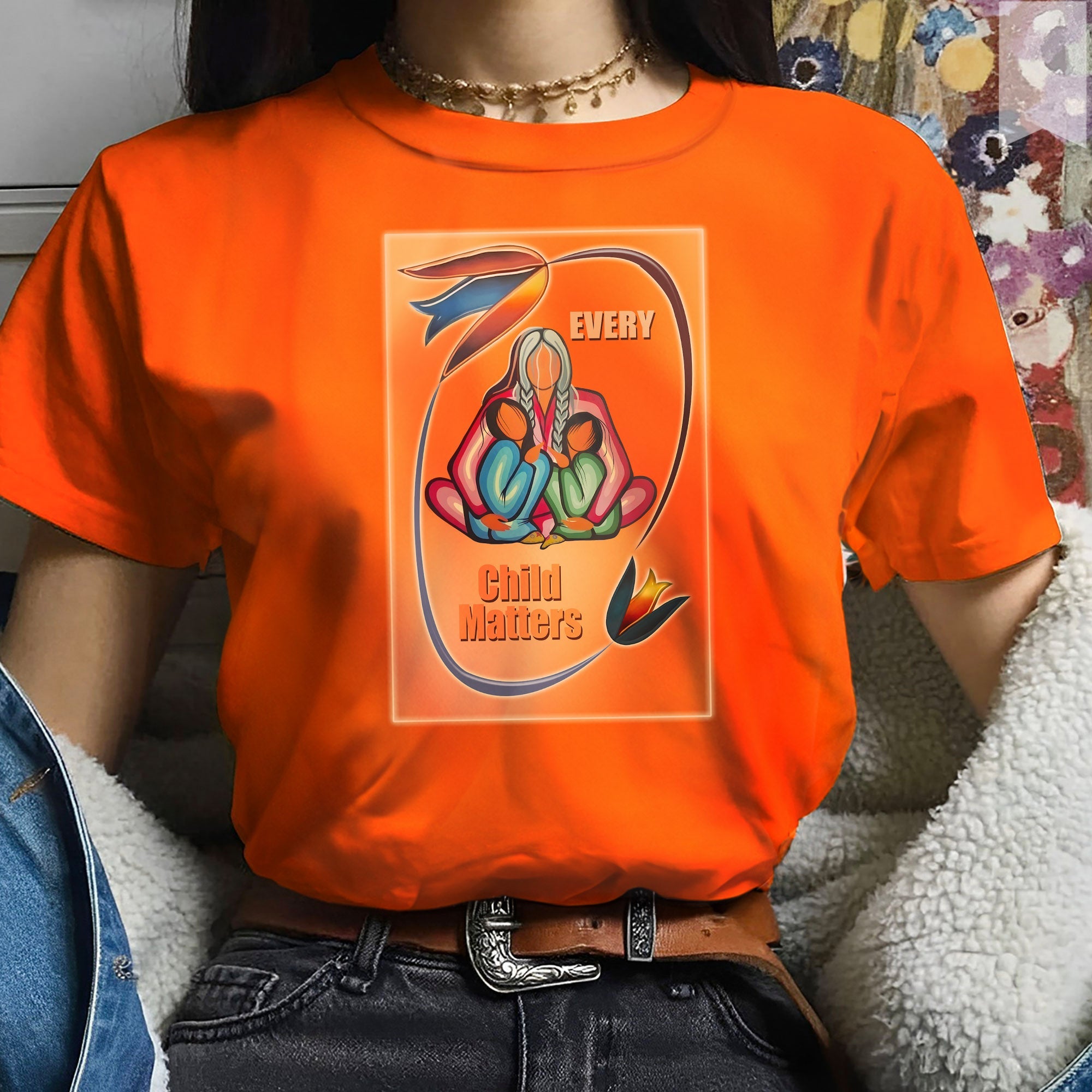 Every Child Matters Native American Unisex T-shirt/Hoodie/Sweatshirt