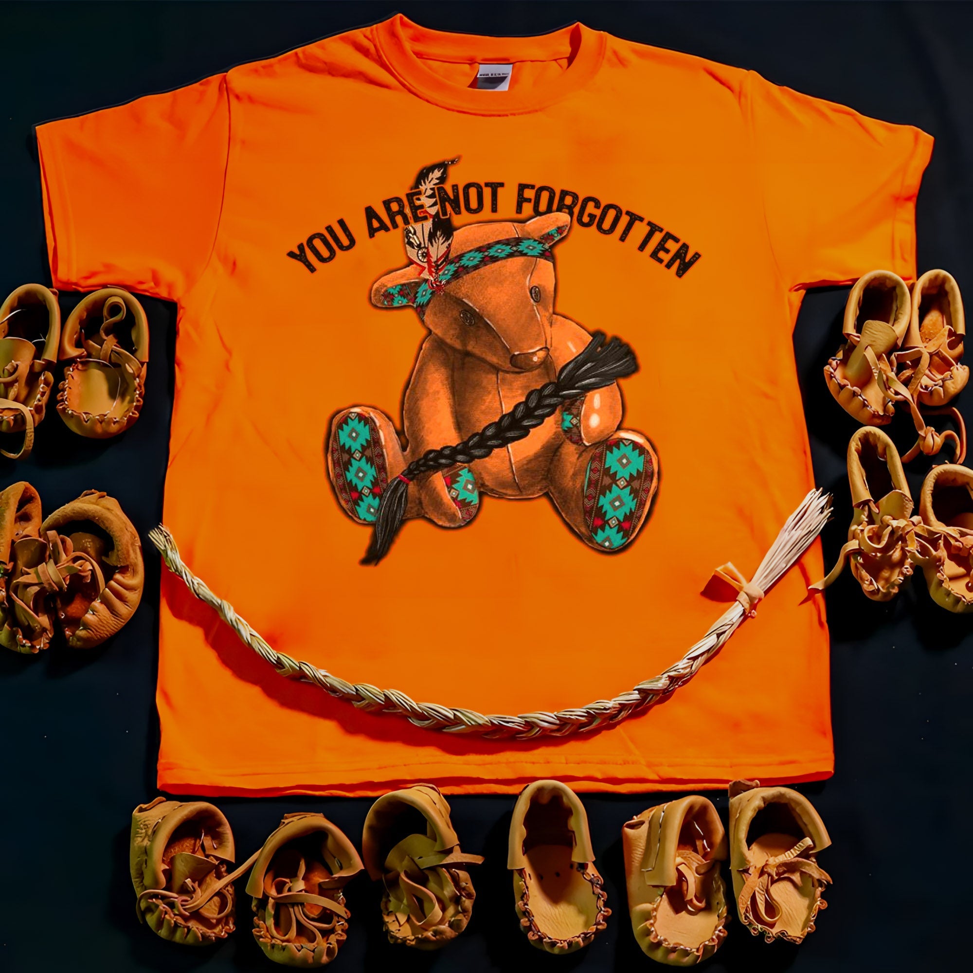 Every Child Matters You Are Not Forgotten Orange Bear For Orange Shirt Day Unisex T-shirt/Hoodie/Sweatshirt