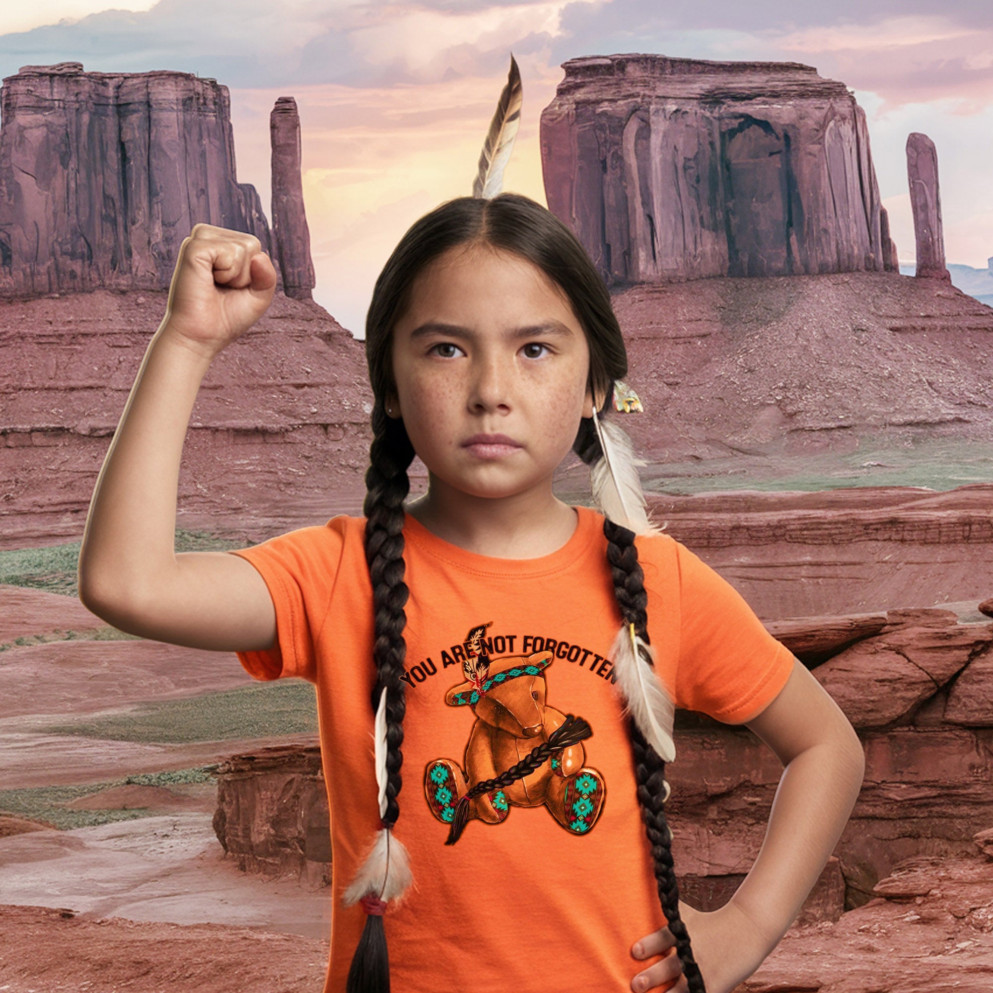 Every Child Matters You Are Not Forgotten Orange Bear For Orange Shirt Day Unisex T-shirt/Hoodie/Sweatshirt