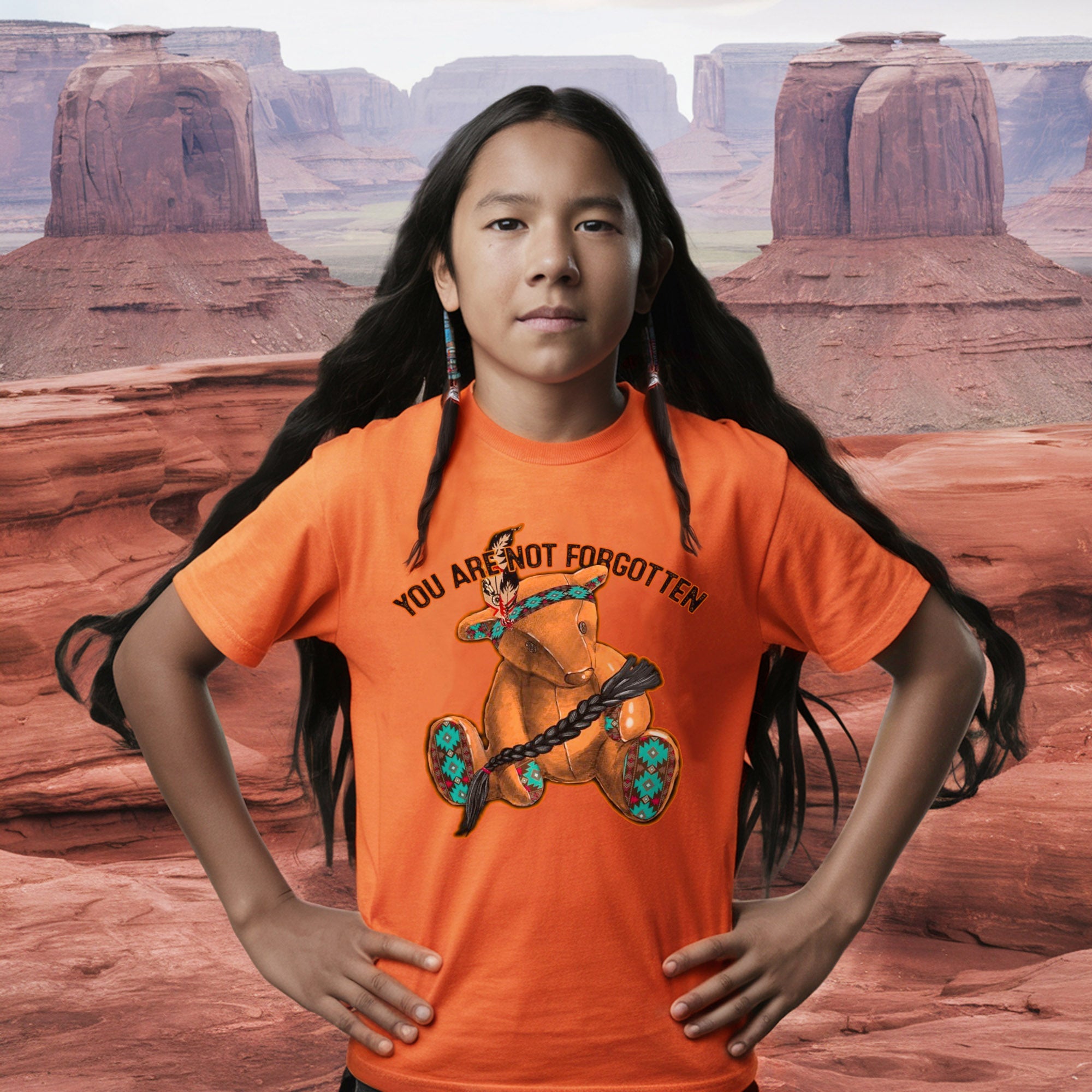 Every Child Matters You Are Not Forgotten Orange Bear For Orange Shirt Day Unisex T-shirt/Hoodie/Sweatshirt