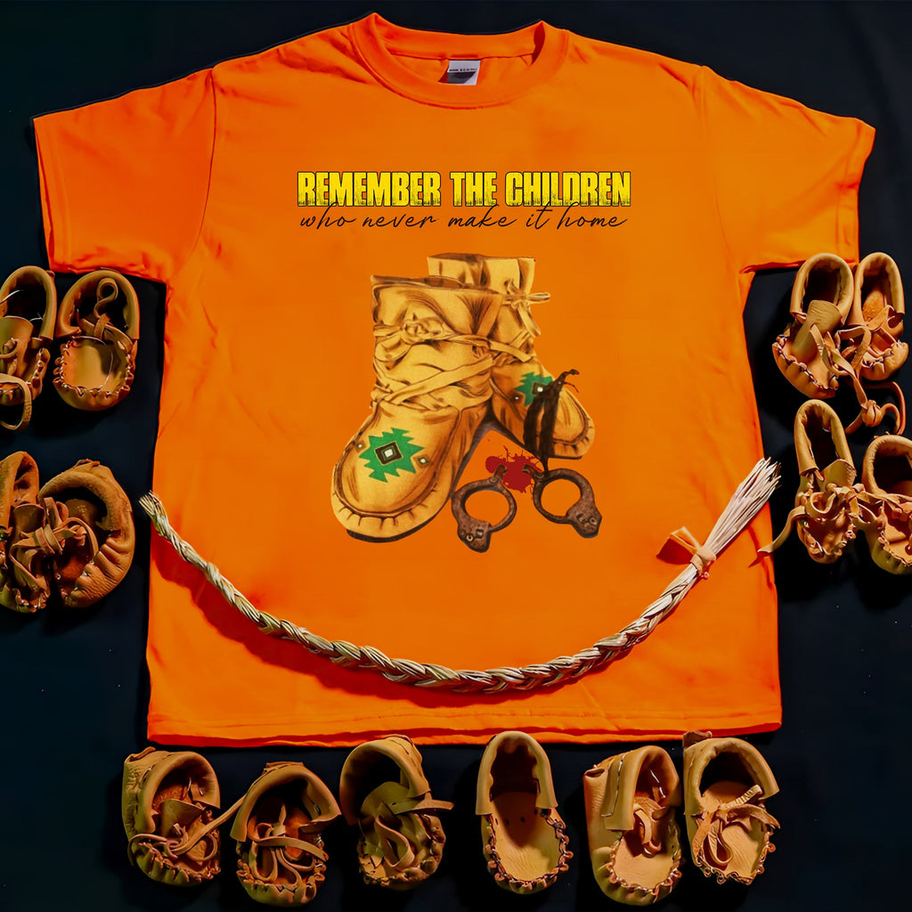 Every Child Matters Remember The Children Who Never Make It Home Shoes Orange Day Unisex T-shirt/Hoodie/Sweatshirt