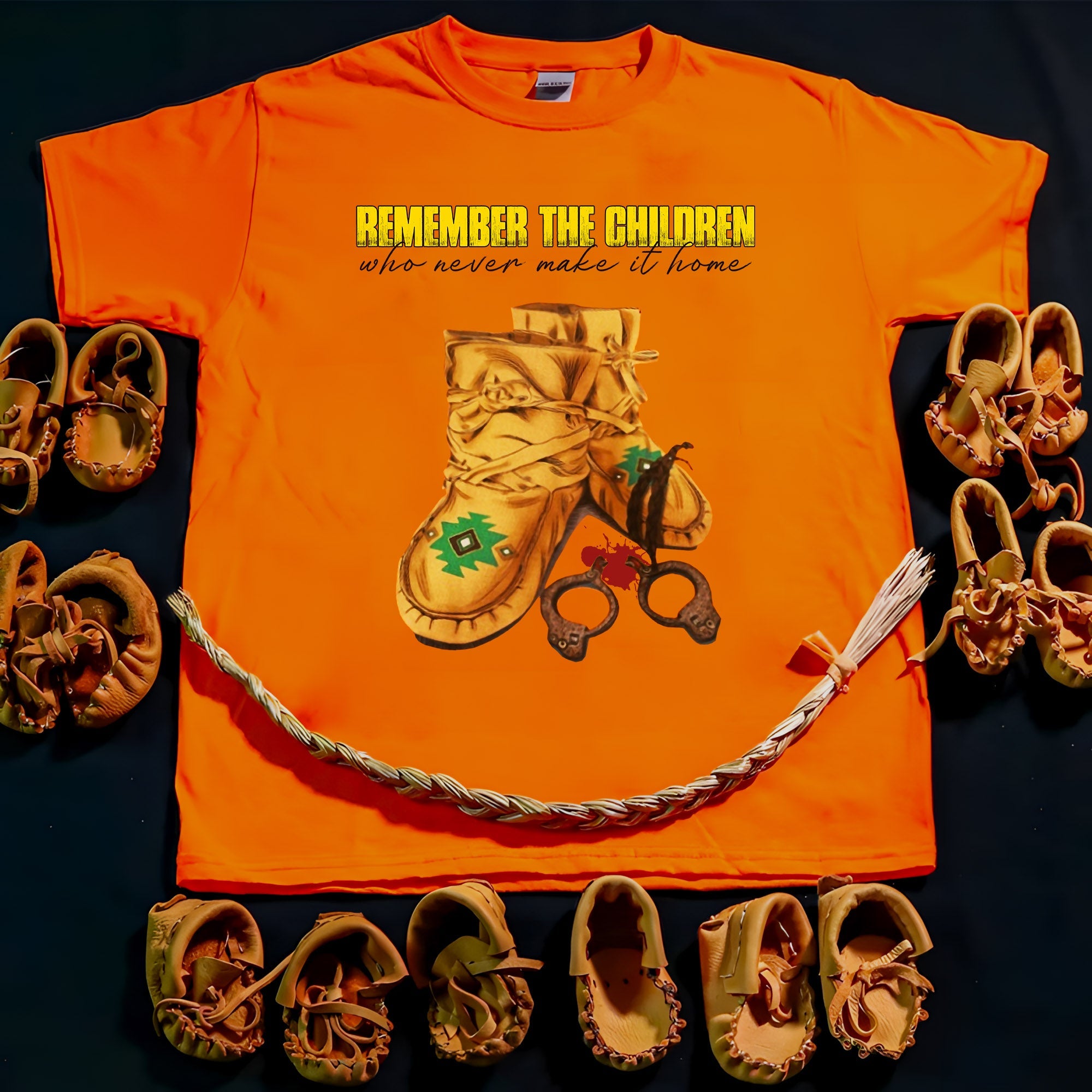 Every Child Matters Remember The Children Who Never Make It Home Shoes Orange Day Unisex T-shirt/Hoodie/Sweatshirt