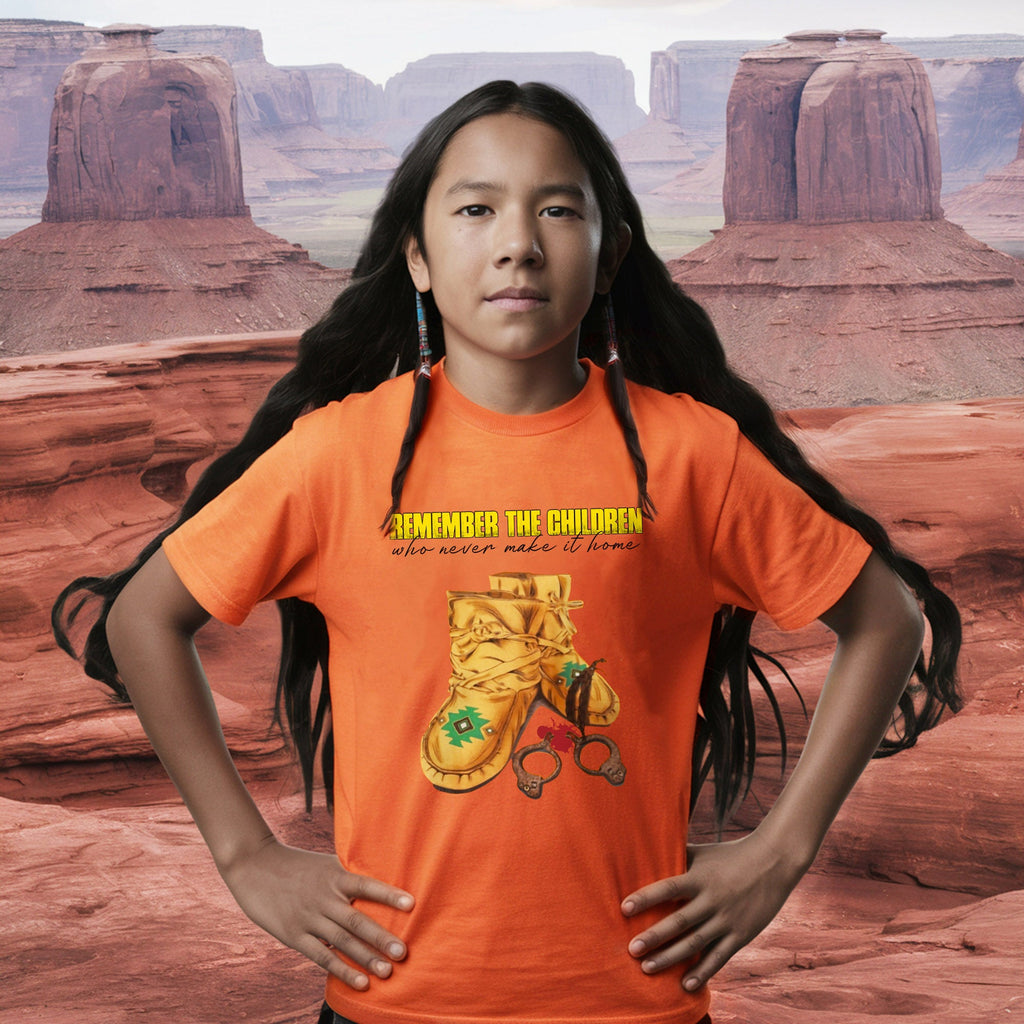 Every Child Matters Remember The Children Who Never Make It Home Shoes Orange Day Unisex T-shirt/Hoodie/Sweatshirt