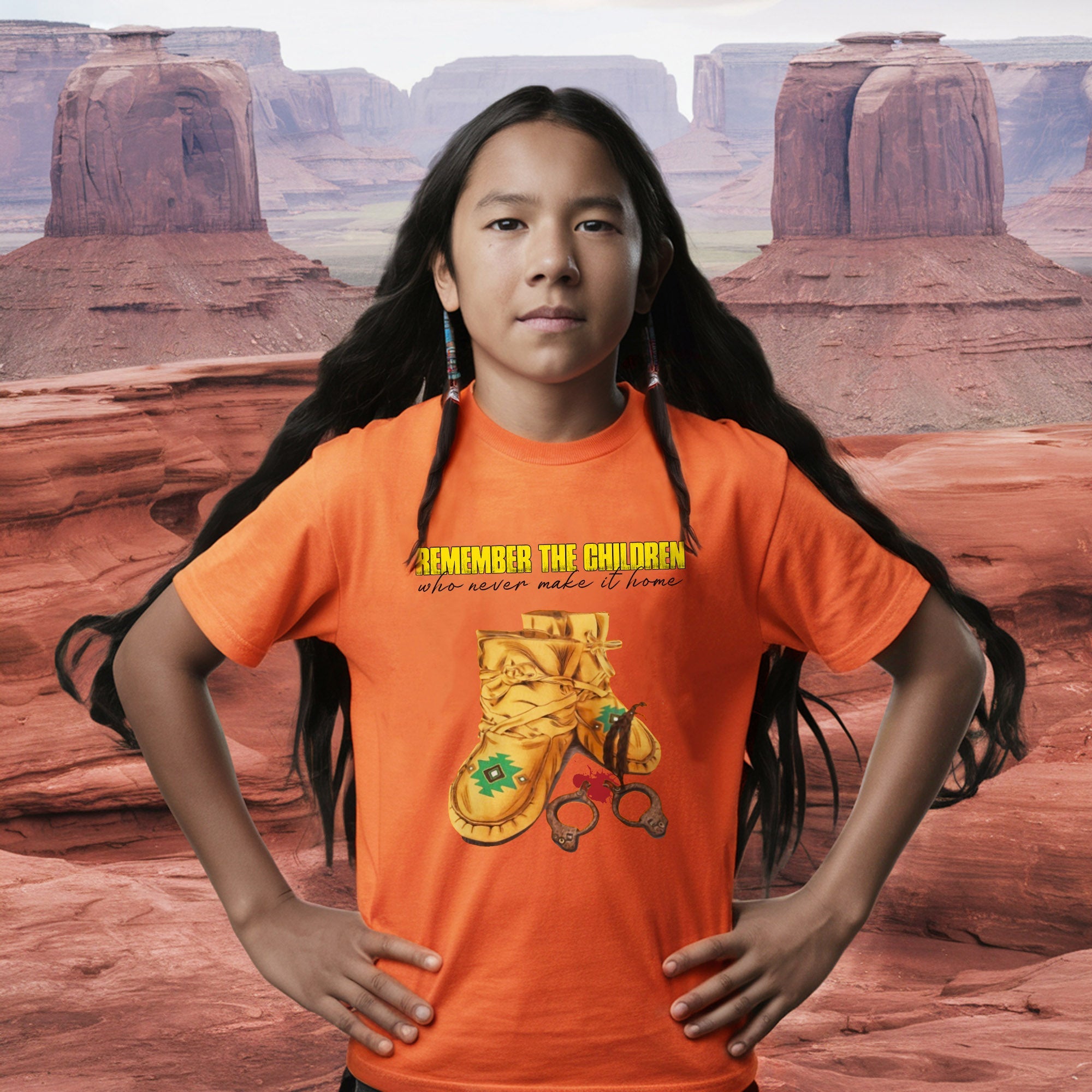 Every Child Matters Remember The Children Who Never Make It Home Shoes Orange Day Unisex T-shirt/Hoodie/Sweatshirt