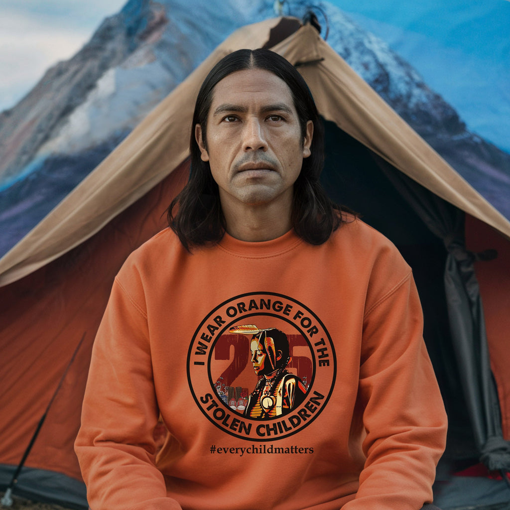 Every Child Matters I Wear Orange For The 215 Stolen Children Circle For Orange Day Unisex T-shirt/Hoodie/Sweatshirt